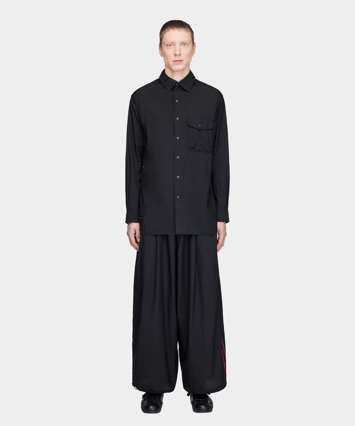 와이쓰리(Y-3) (U) 그라디언트 3S 와이드 팬츠 블랙 GRD 3S WIDE PT BLACK