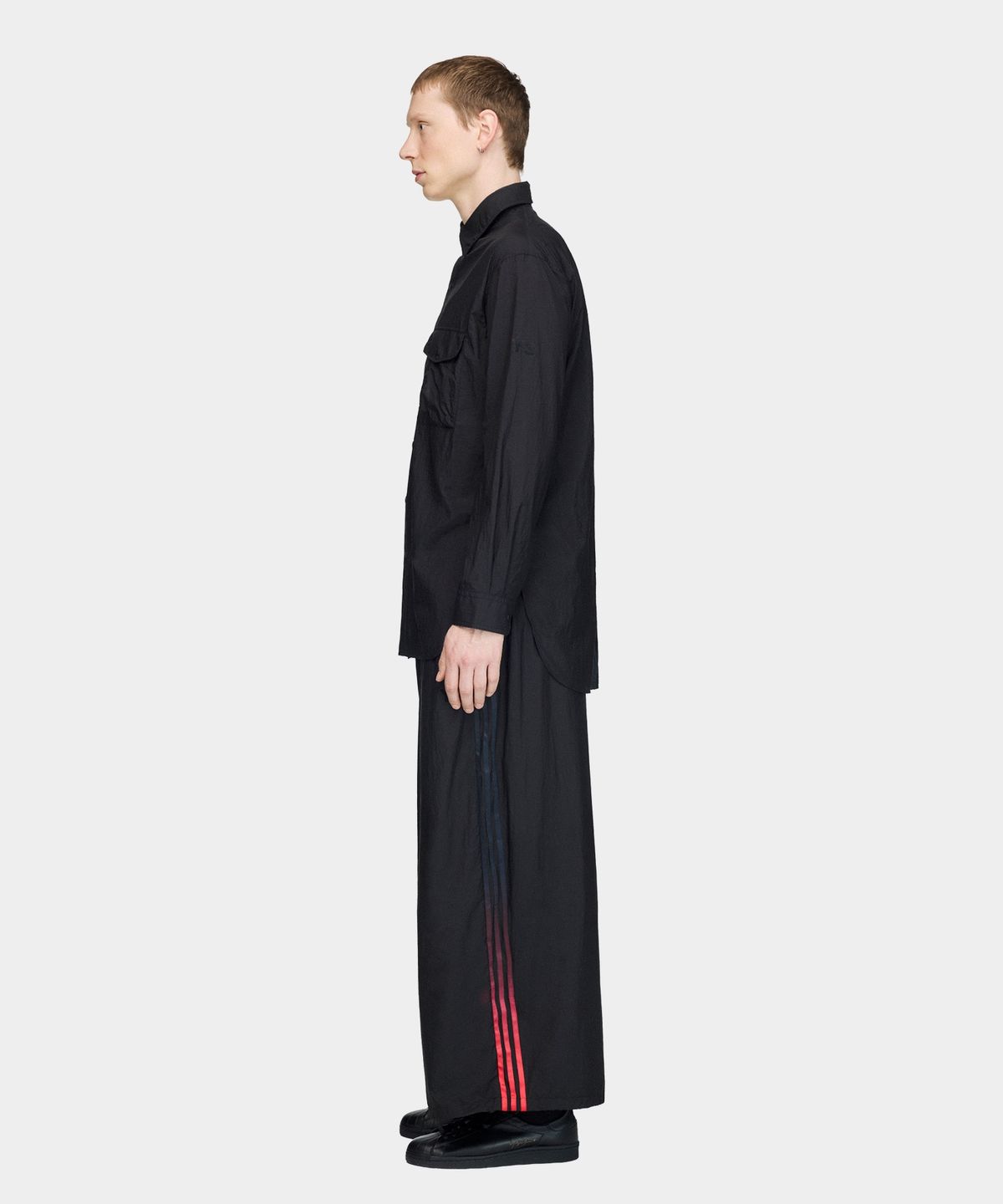 와이쓰리(Y-3) (U) 그라디언트 3S 와이드 팬츠 블랙 GRD 3S WIDE PT BLACK