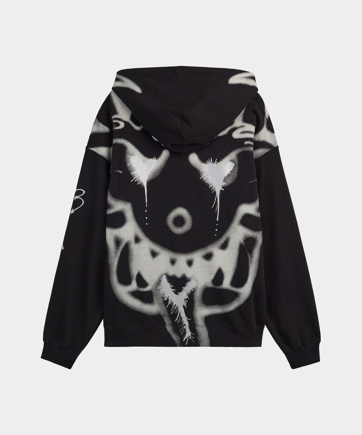 와이쓰리(Y-3) (U) 치토 GFX 프렌치 테리 집 후디 블랙 GFX FT ZIP HOOD BLACK