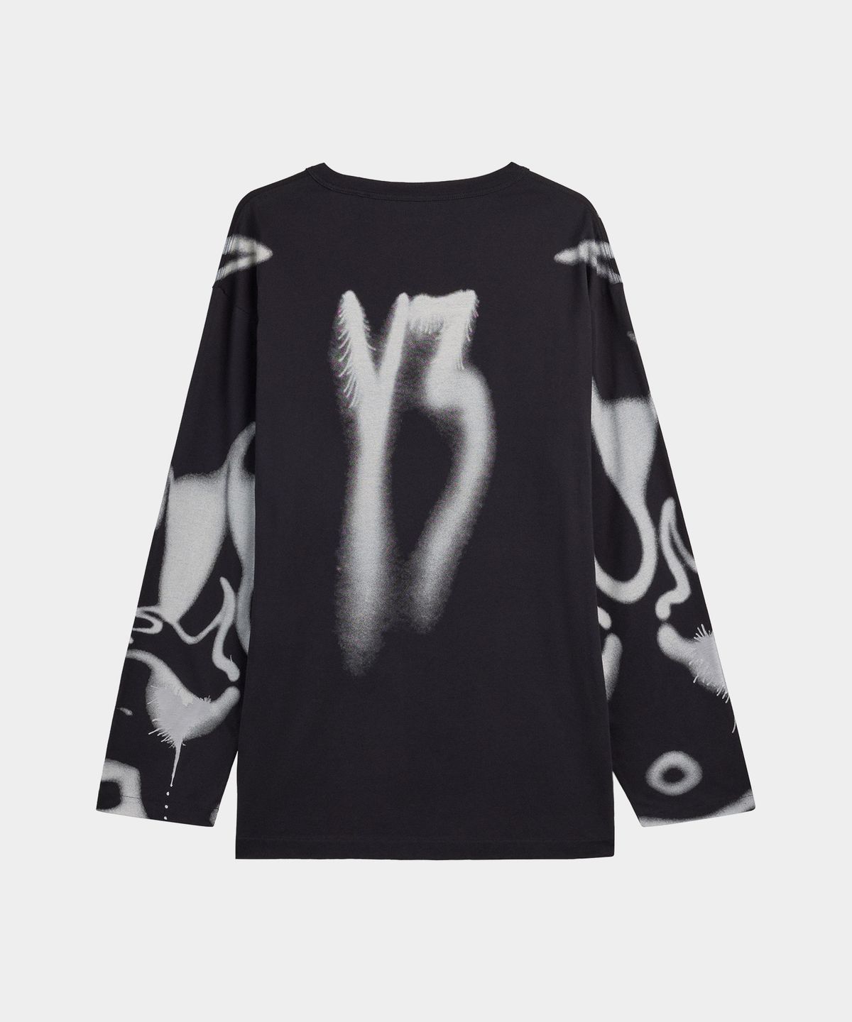 와이쓰리(Y-3) (U) 치토 AOP GFX 롱 슬리브 티셔츠 블랙 AOP GFX LS TEE BLACK