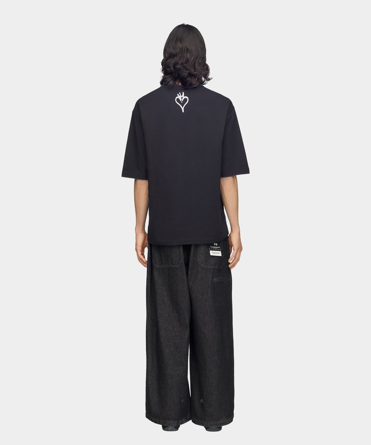 와이쓰리(Y-3) (U) 치토 스컬 GFX 숏 슬리브 티셔츠 블랙 SKULLGFX SS TEE BLACK