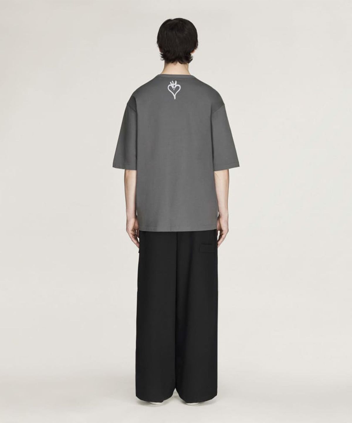와이쓰리(Y-3) (U) 치토 스컬 GFX 숏 슬리브 티셔츠 그레이 SKULLGFX SS TEE GREY FIVE