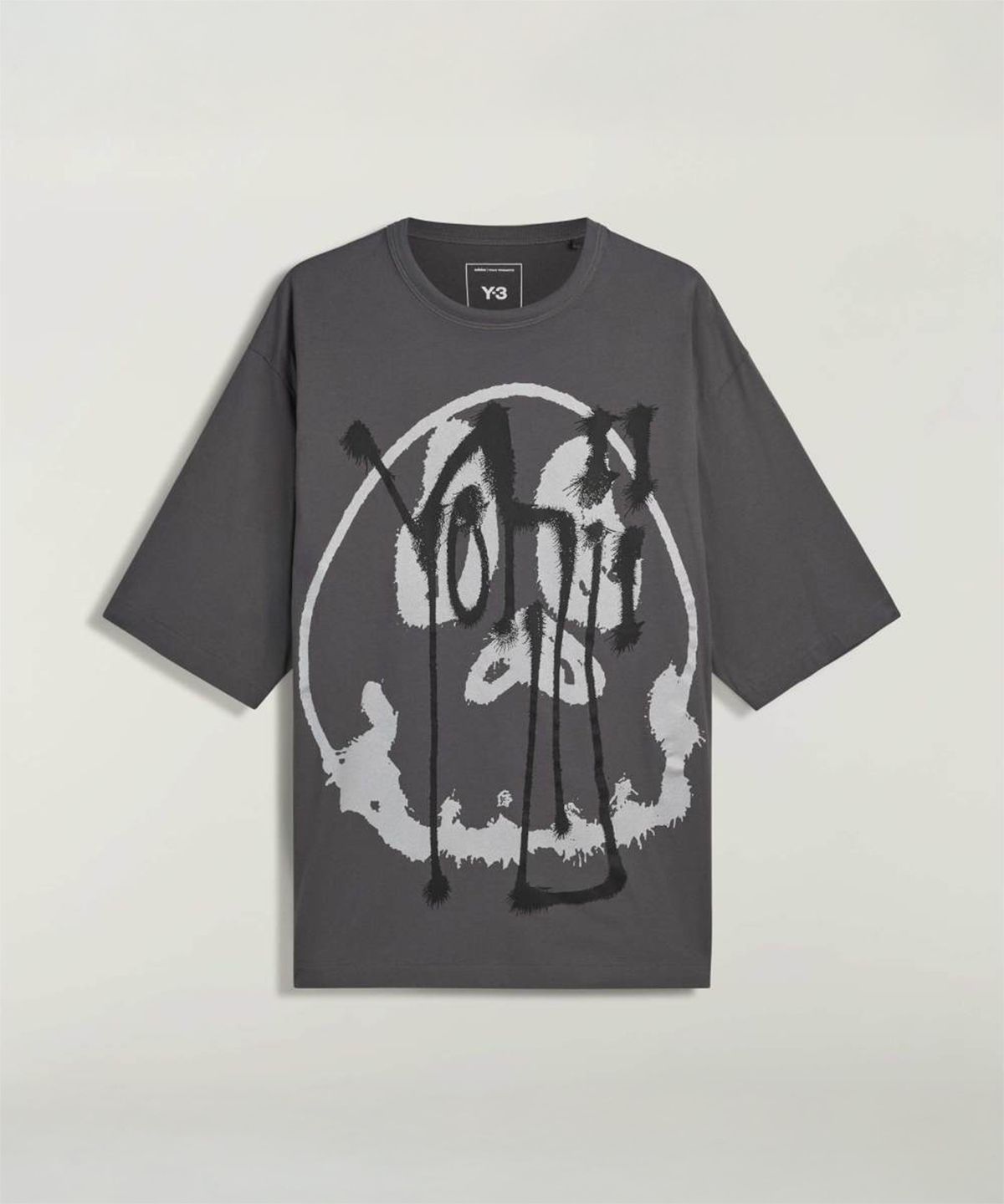 와이쓰리(Y-3) (U) 치토 스컬 GFX 숏 슬리브 티셔츠 그레이 SKULLGFX SS TEE GREY FIVE