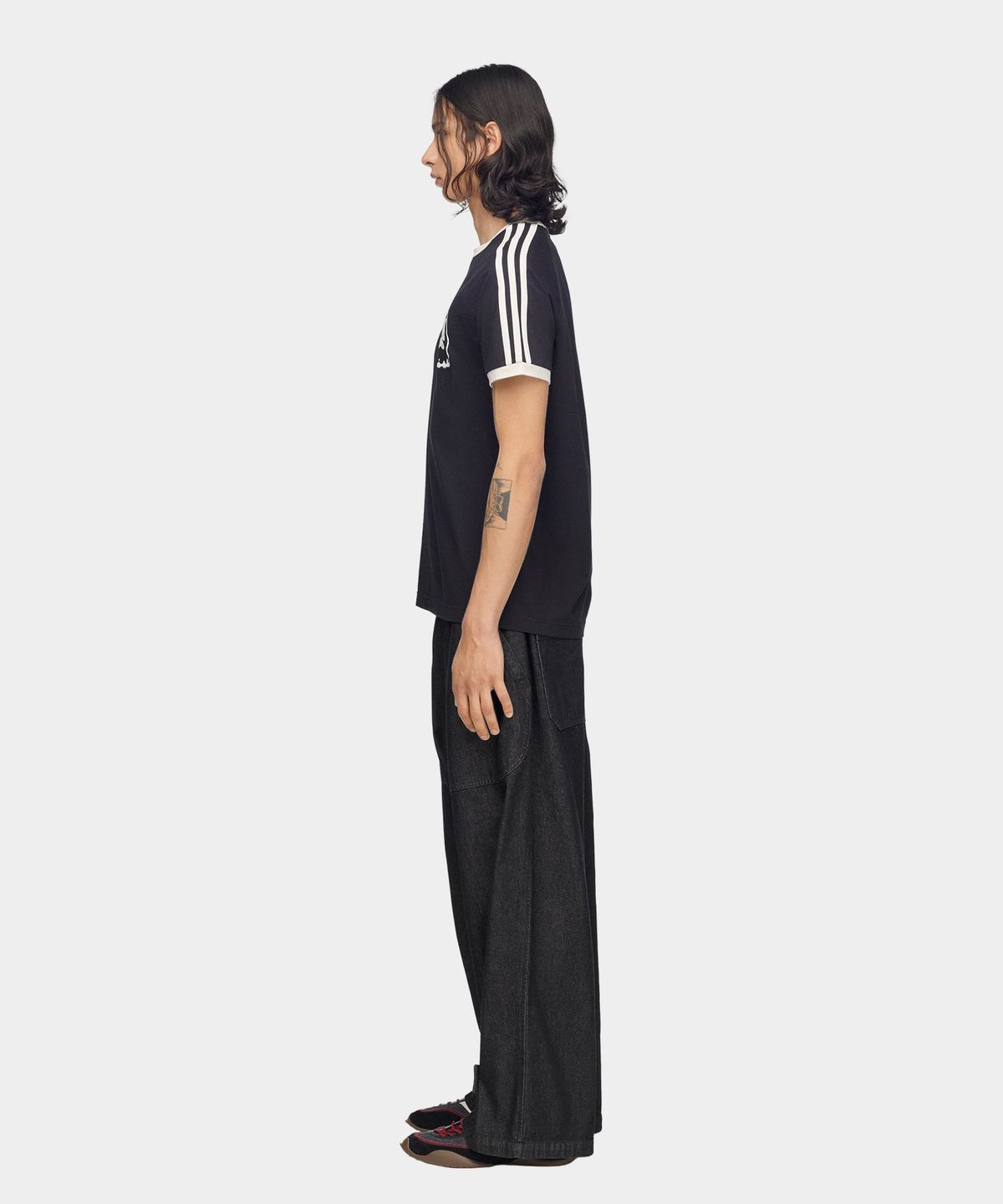 와이쓰리(Y-3) (U) 치토 GFX 캘리 숏 슬리브 티셔츠 블랙 GFX CALI SS TEE BLACK
