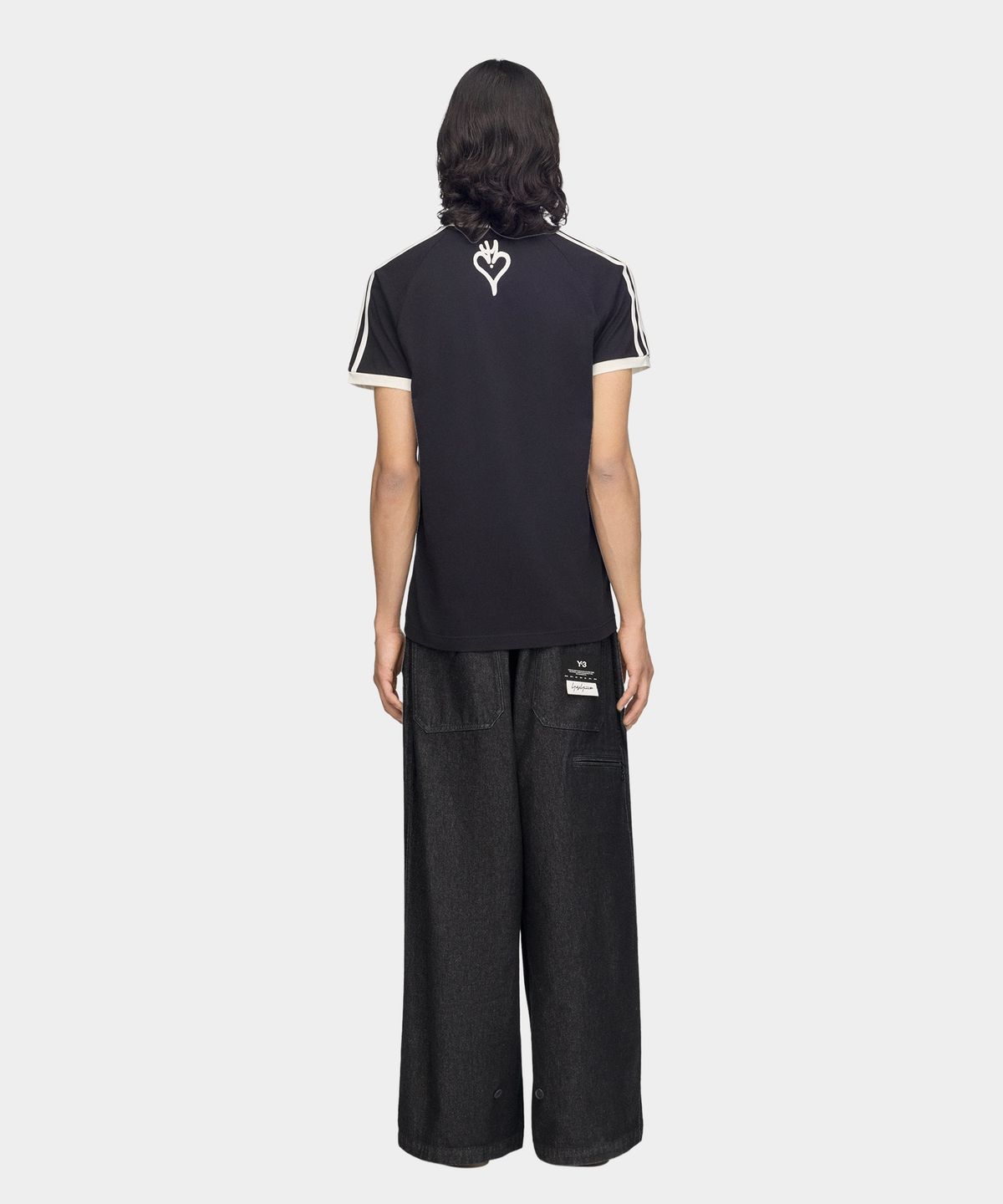 와이쓰리(Y-3) (U) 치토 GFX 캘리 숏 슬리브 티셔츠 블랙 GFX CALI SS TEE BLACK