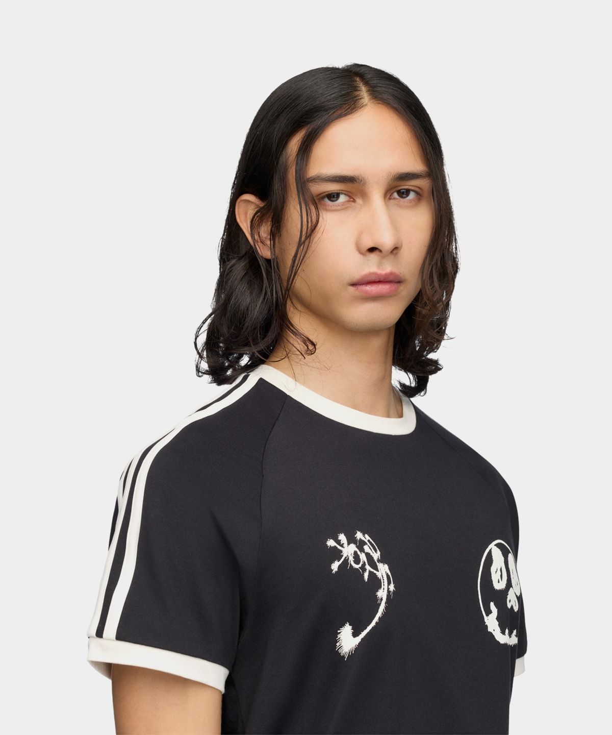 와이쓰리(Y-3) (U) 치토 GFX 캘리 숏 슬리브 티셔츠 블랙 GFX CALI SS TEE BLACK