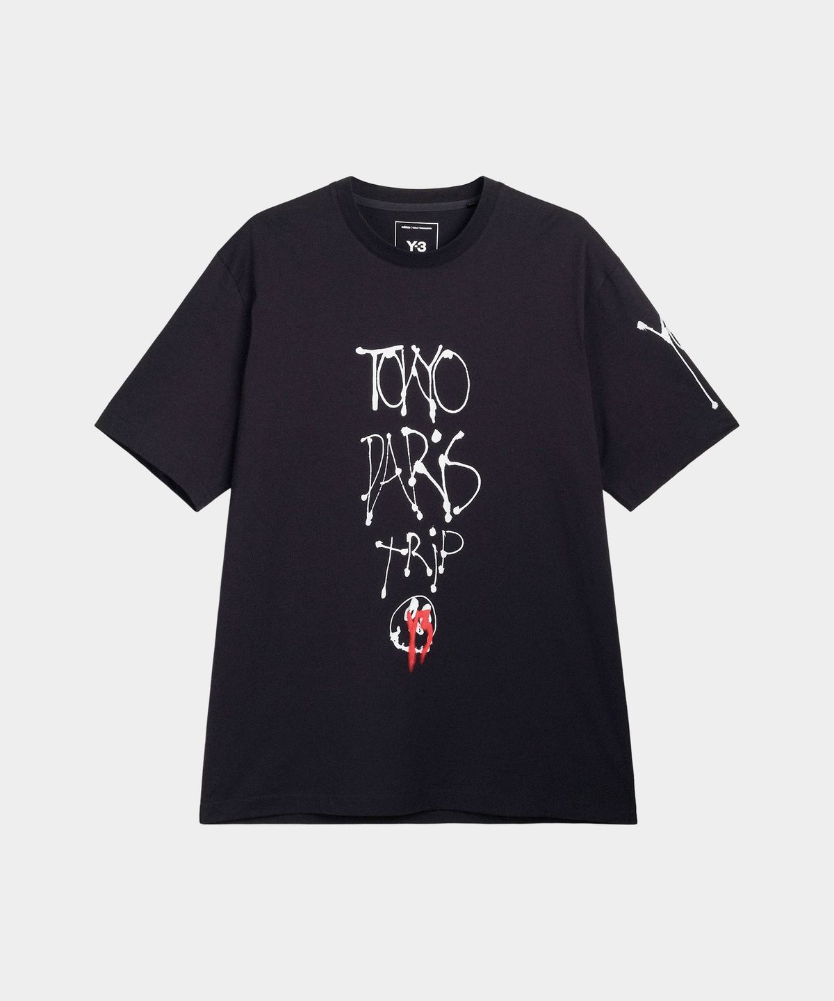 와이쓰리(Y-3) (U) 치토 시티 GFX 숏 슬리브 티셔츠 블랙 CITY GFX SS TEE BLACK