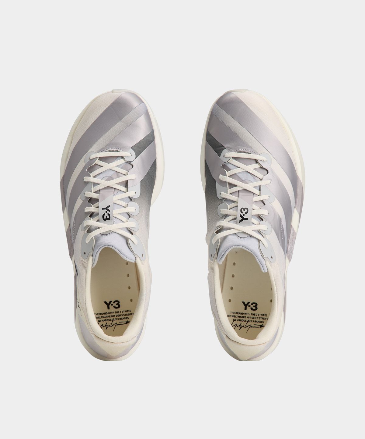 와이쓰리(Y-3) (U) 아디오스 9 화이트 Y-3 ADIOS 9 CHALK WHITE/TAUPE MET./LGH SOLID GREY