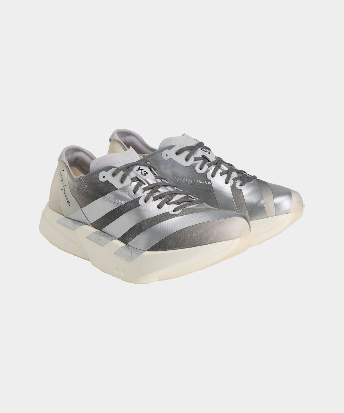 와이쓰리(Y-3) (U) 아디오스 프로 4 화이트 Y-3 ADIOS PRO 4 CHALK WHITE/SILVER MET./LGH SOLID GREY