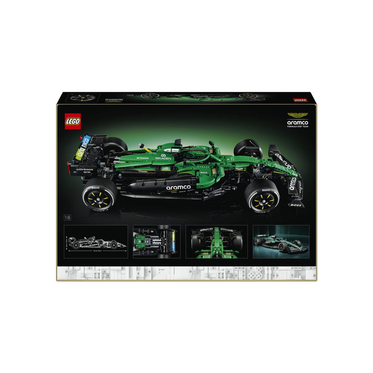 레고(LEGO) 레고 테크닉 42240 Aston Martin Aramco AMR25 F1® 레이스카 [레고공식]