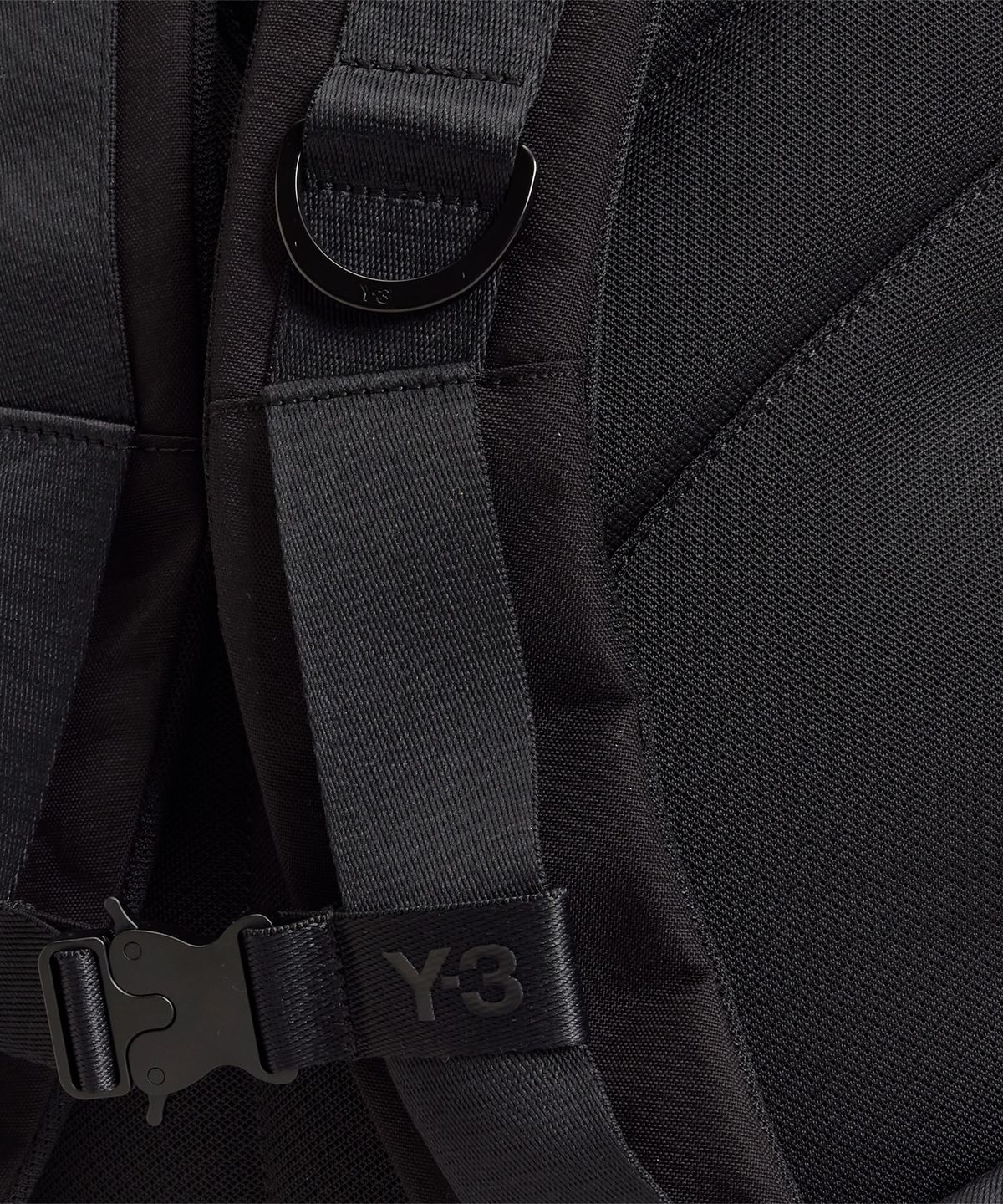 와이쓰리(Y-3) (U) 백팩 블랙 Y-3 STAPL BACKP BLACK