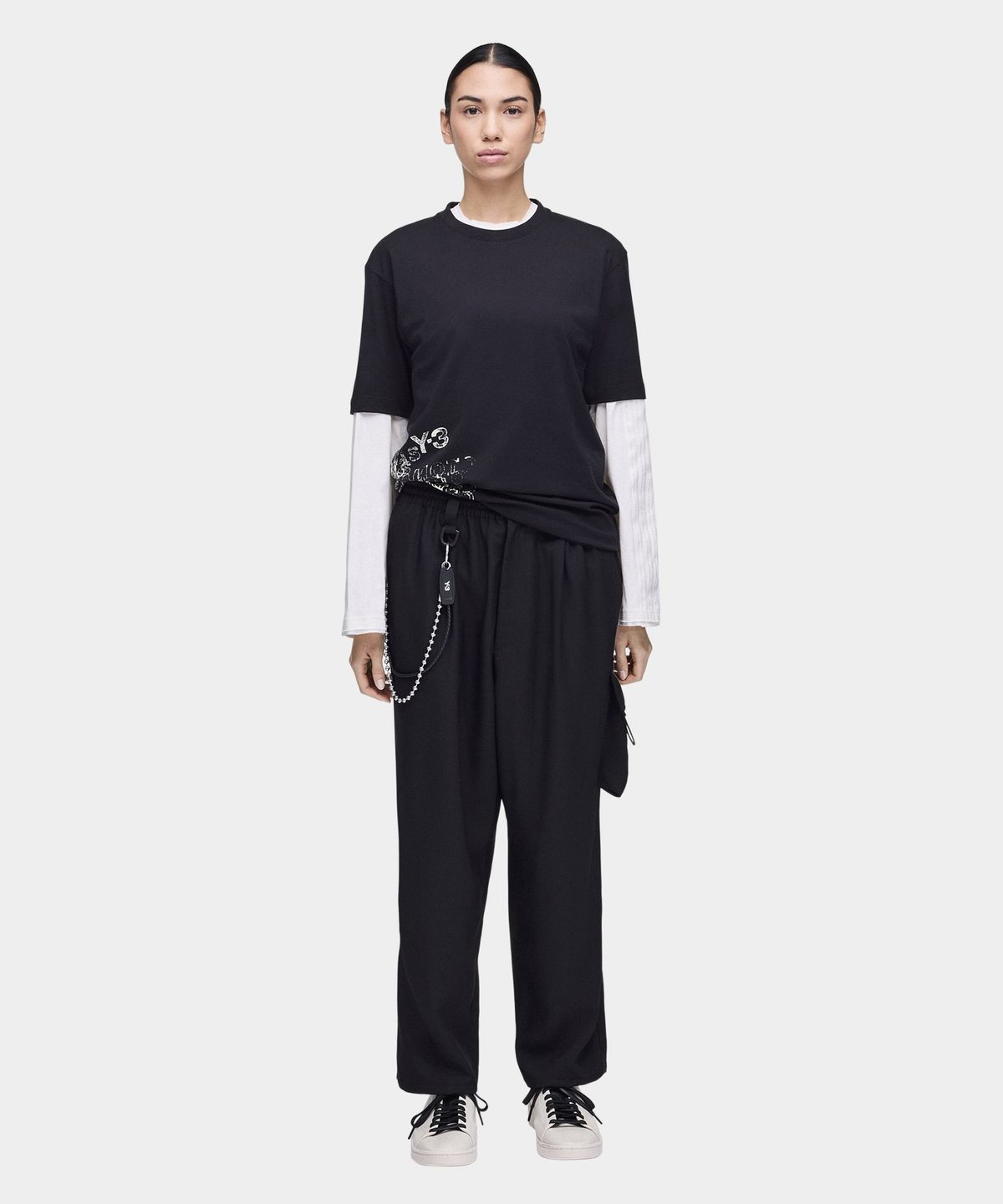와이쓰리(Y-3) (U) 키 체인 블랙 Y-3 KEY CHAIN BLACK