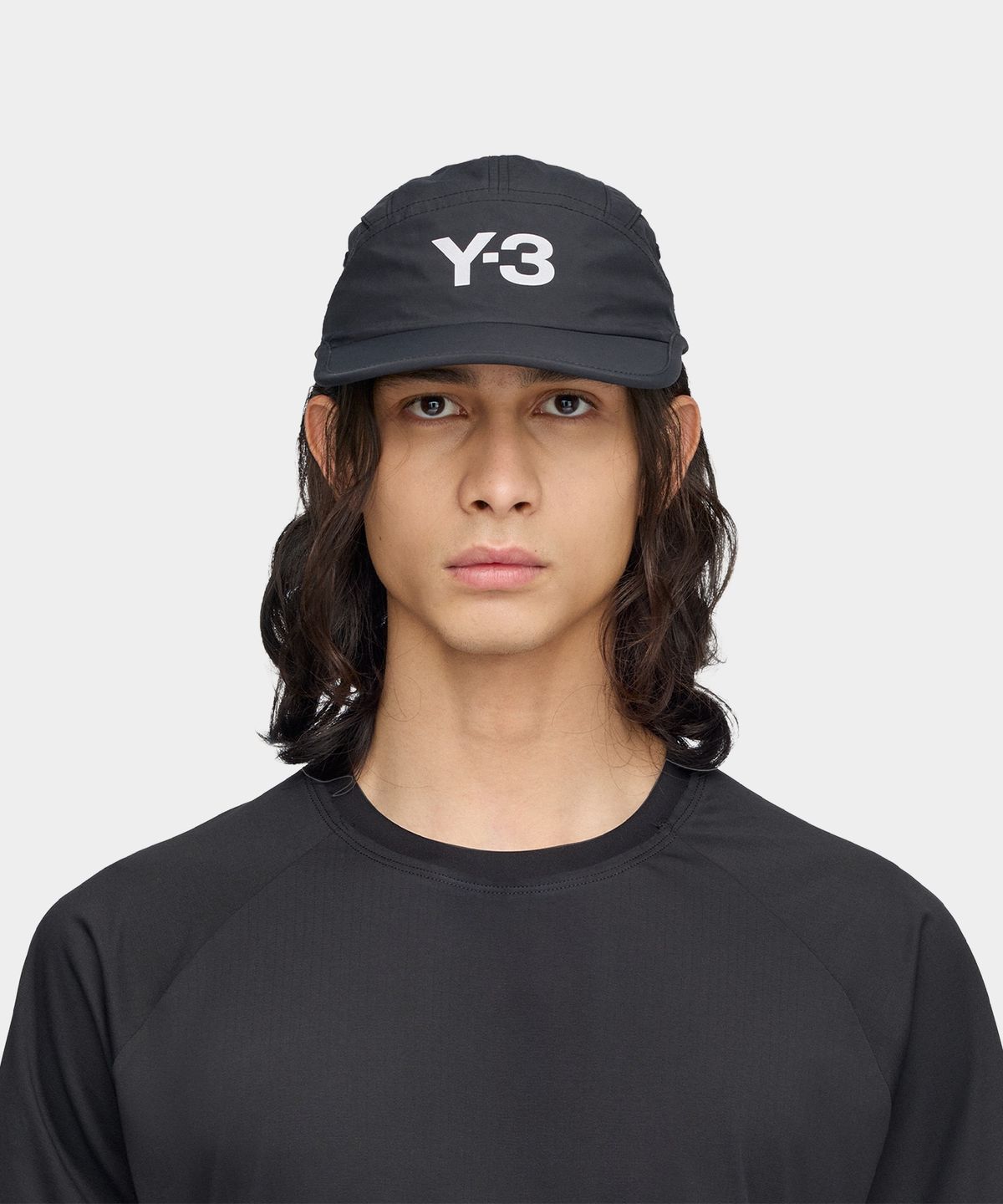 와이쓰리(Y-3) (U) 런 캡 블랙 Y-3 RUN CAP BLACK