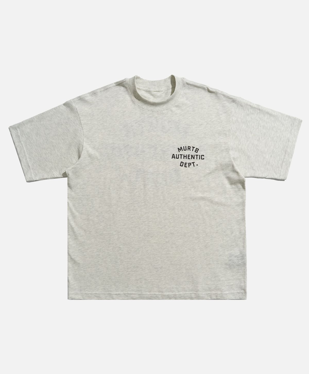 미드업데이트(MIDUPDATE) Authentic Dept Arch Graphic Tee whitemelange