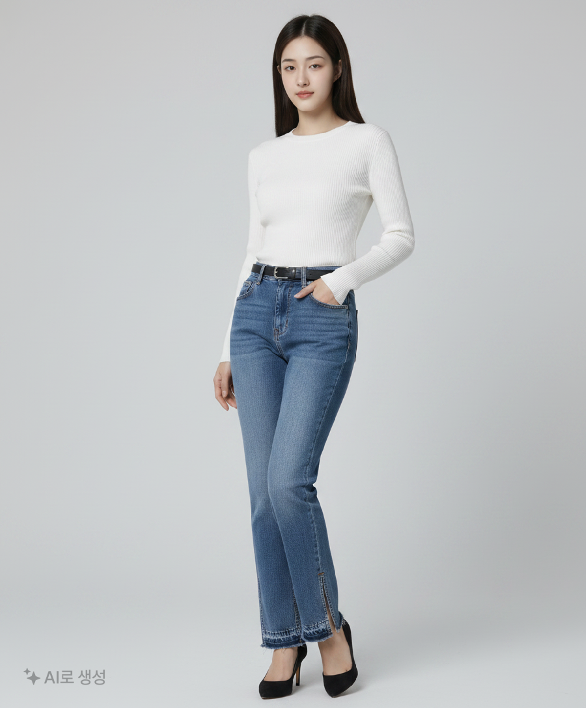 엠엔지(MNG) 청/데님 팬츠 34