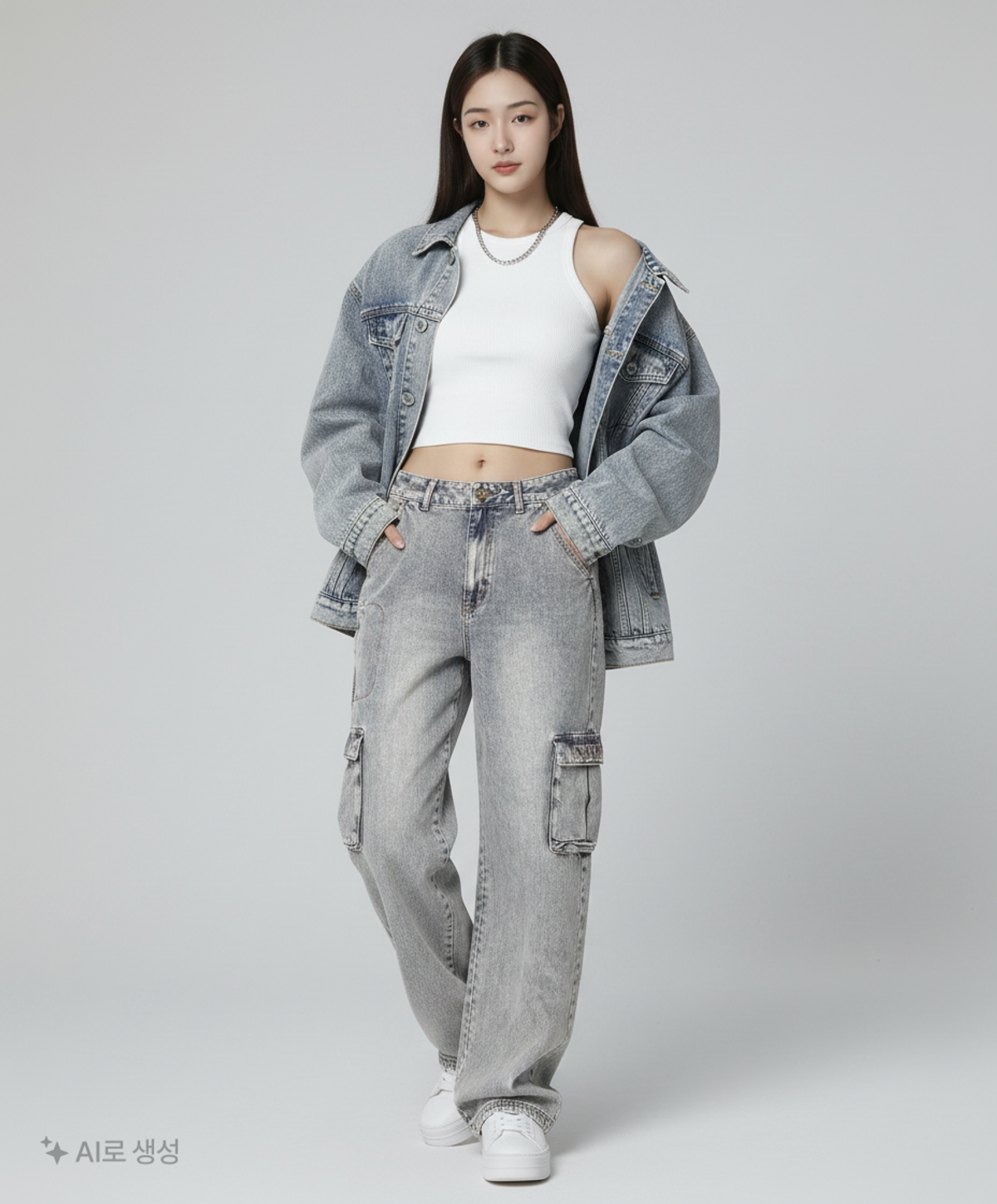 스컬프터(SCULPTOR) 청/데님 팬츠 M