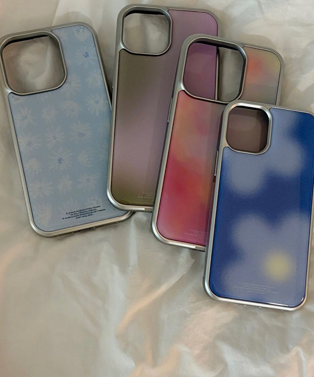 디어마이뮤즈(DEARMYMUSE) (epoxy) +맥세이프 blue dolphins luck silver 에폭시 아이폰 갤럭시 케이스