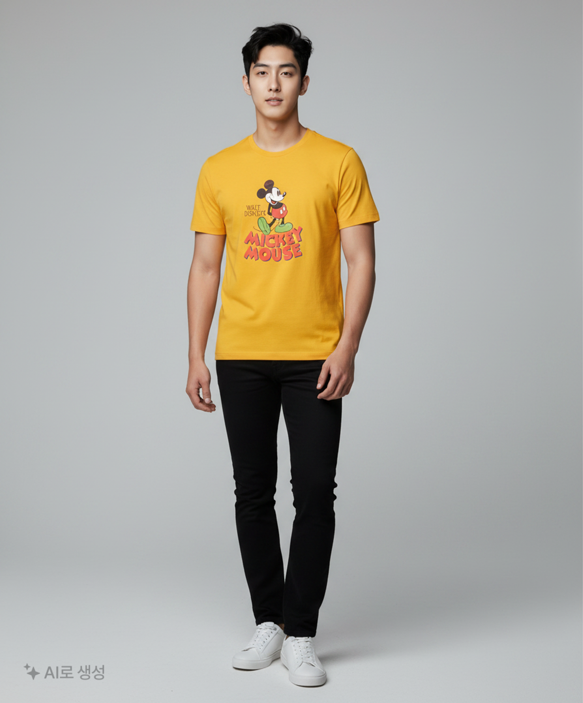 유니클로 x 디즈니(UNIQLO x Disney) 반소매 티셔츠 S