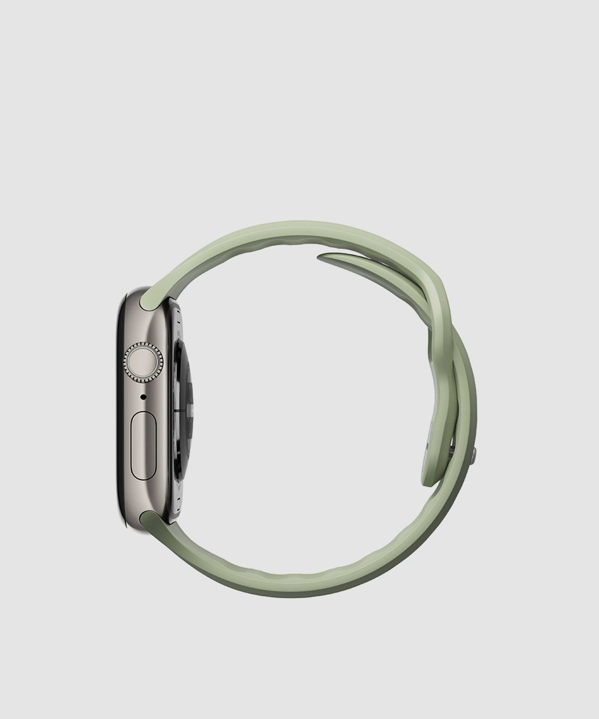 노마드(NOMAD) 애플워치 워치밴드 스포츠 템포 밴드 FKM 러버 씨그래스 42mm
