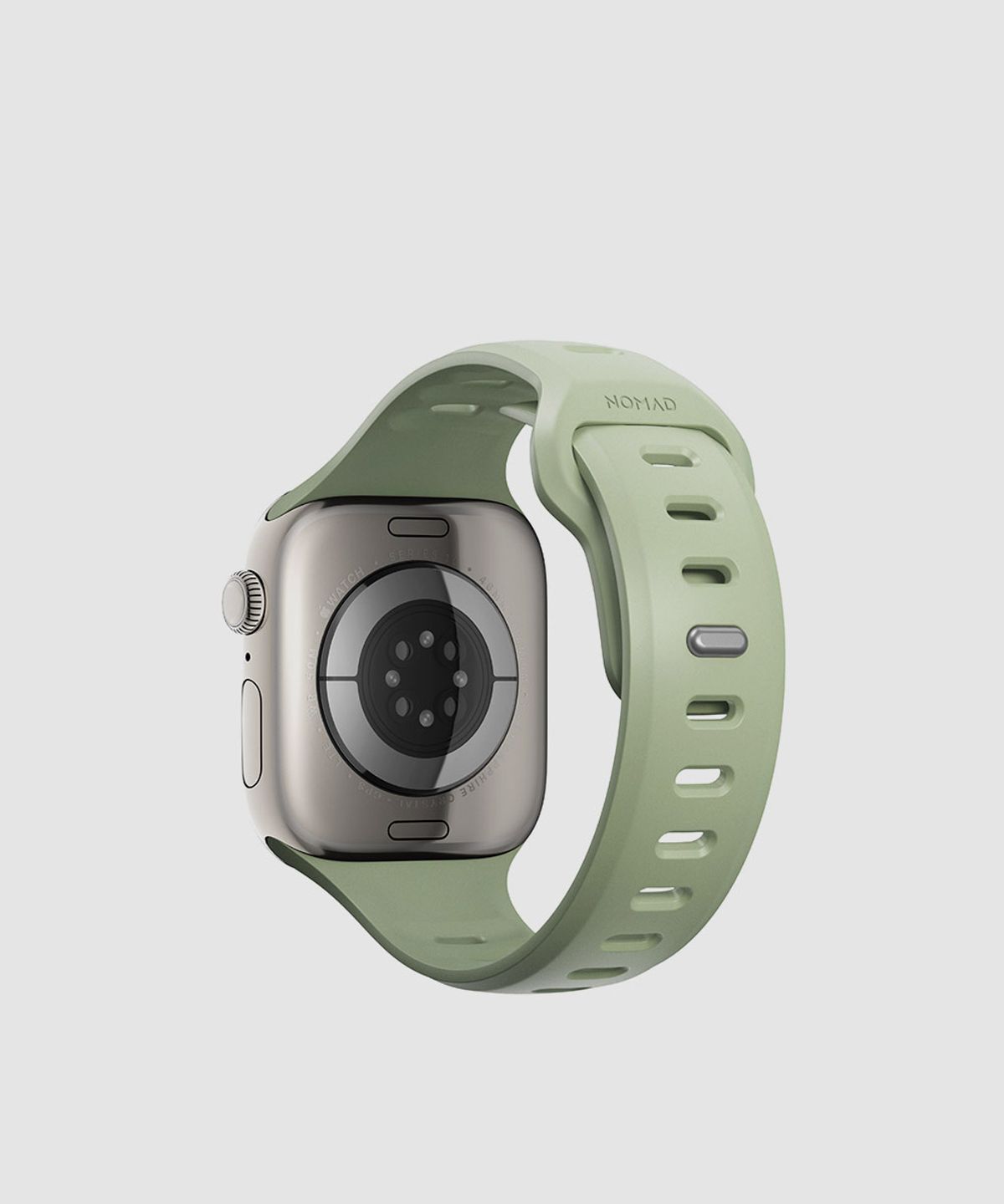노마드(NOMAD) 애플워치 워치밴드 스포츠 템포 밴드 FKM 러버 씨그래스 46mm