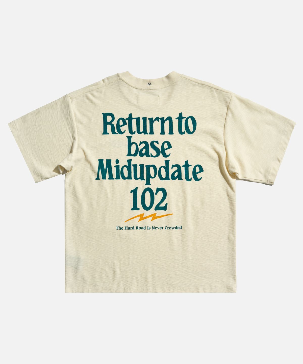 미드업데이트(MIDUPDATE) Return To Base Graphic SS Tee cream