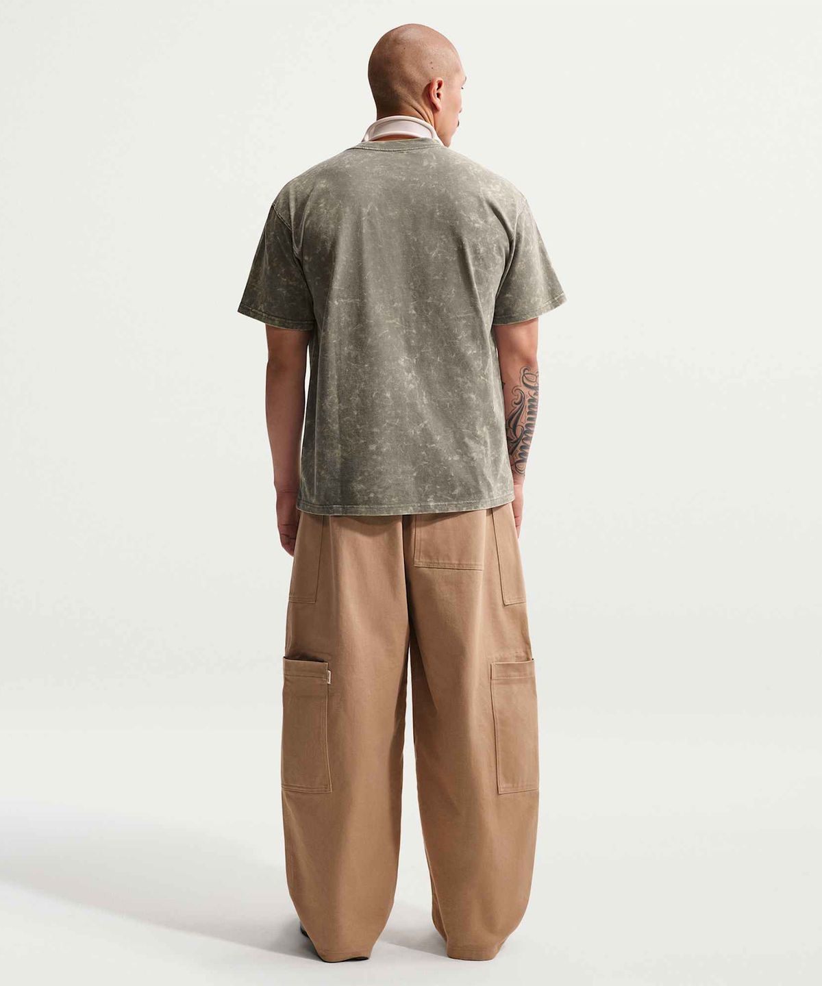 나이키(NIKE) 스포츠웨어 빈티지 워시드 티셔츠 M - 케이브 스톤 / IR4529-289