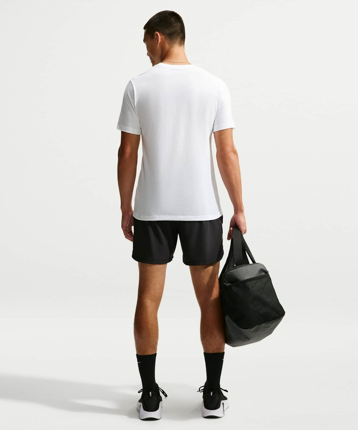 나이키(NIKE) 프로 드라이 핏 티셔츠 M - 화이트:블랙 / IH1948-100
