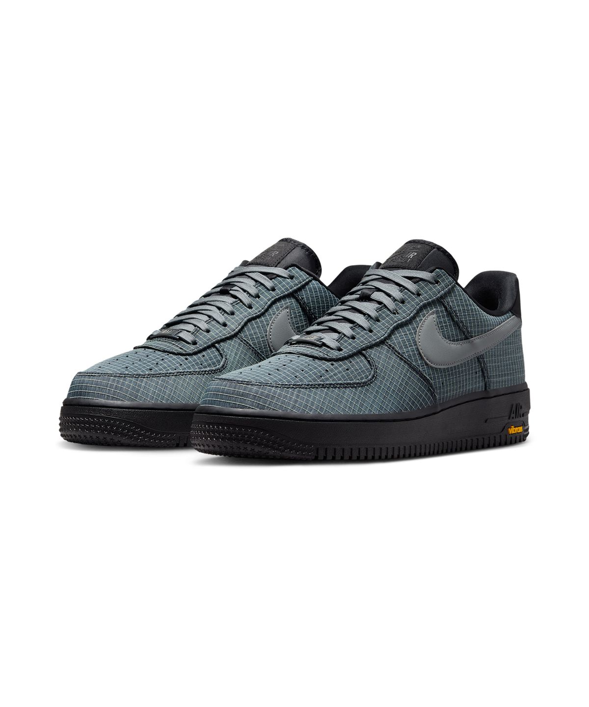 나이키(NIKE) 에어 포스 1 07 LX Vibram® M - 블랙:라이트 레몬 트위스트:스피드 옐로우:스모크 그레이 / IH1943-002