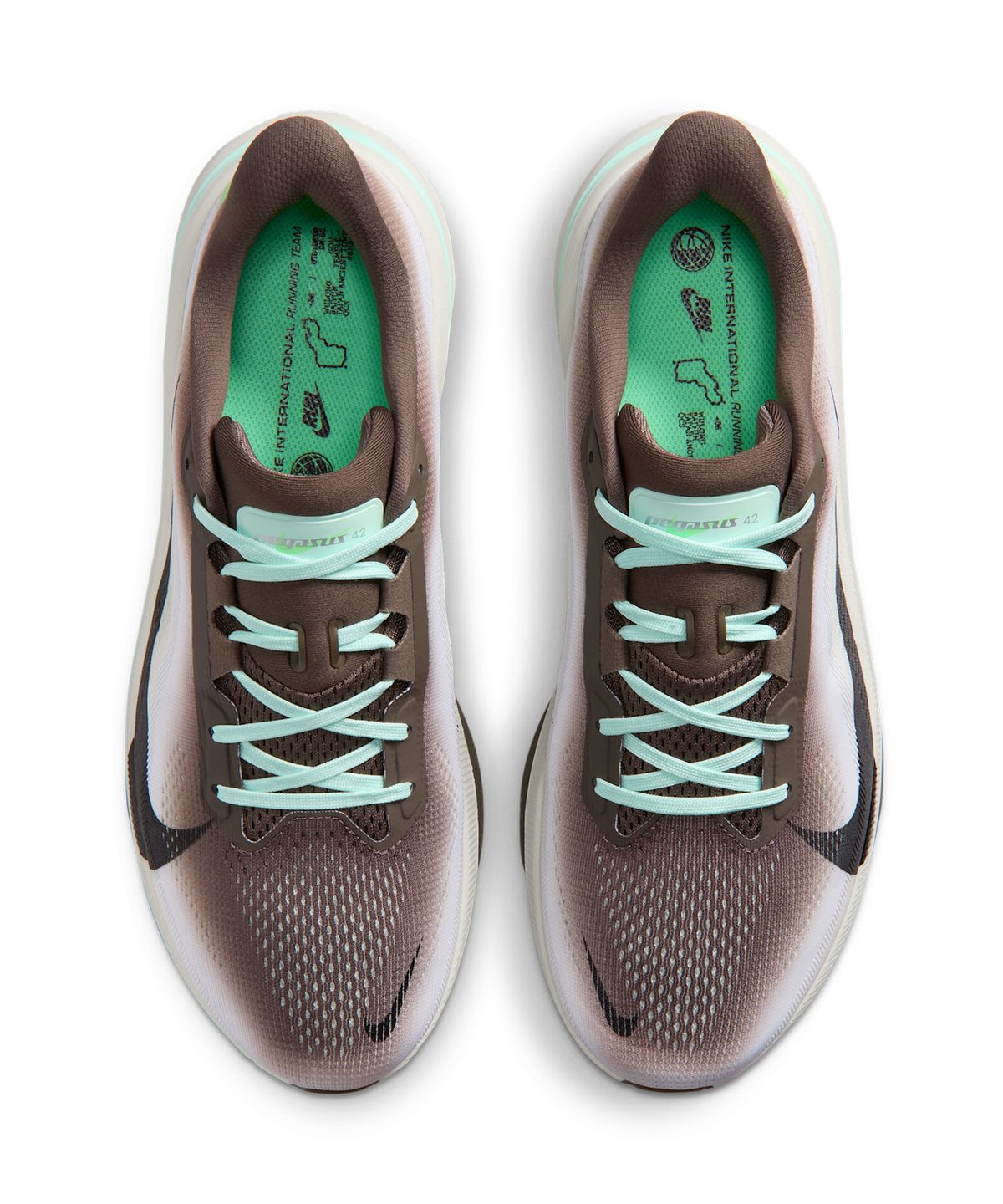 나이키(NIKE) 페가수스 42 M - 아이언스톤:씨 글래스:아틱 그린:블랙 / IW2349-001