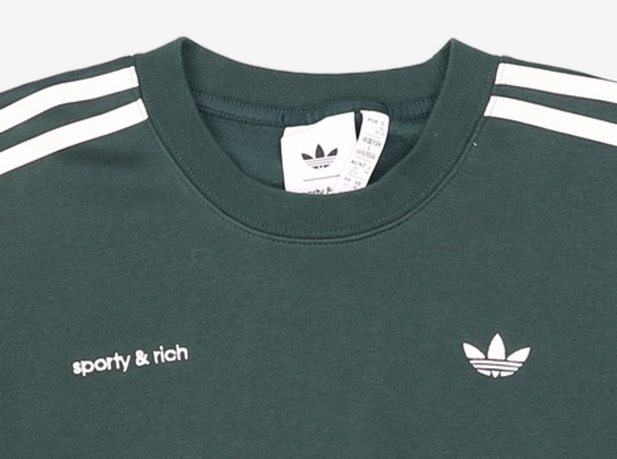 아디다스(ADIDAS) 아디다스 x Sporty & Rich 스웨트셔츠 JN5320 S