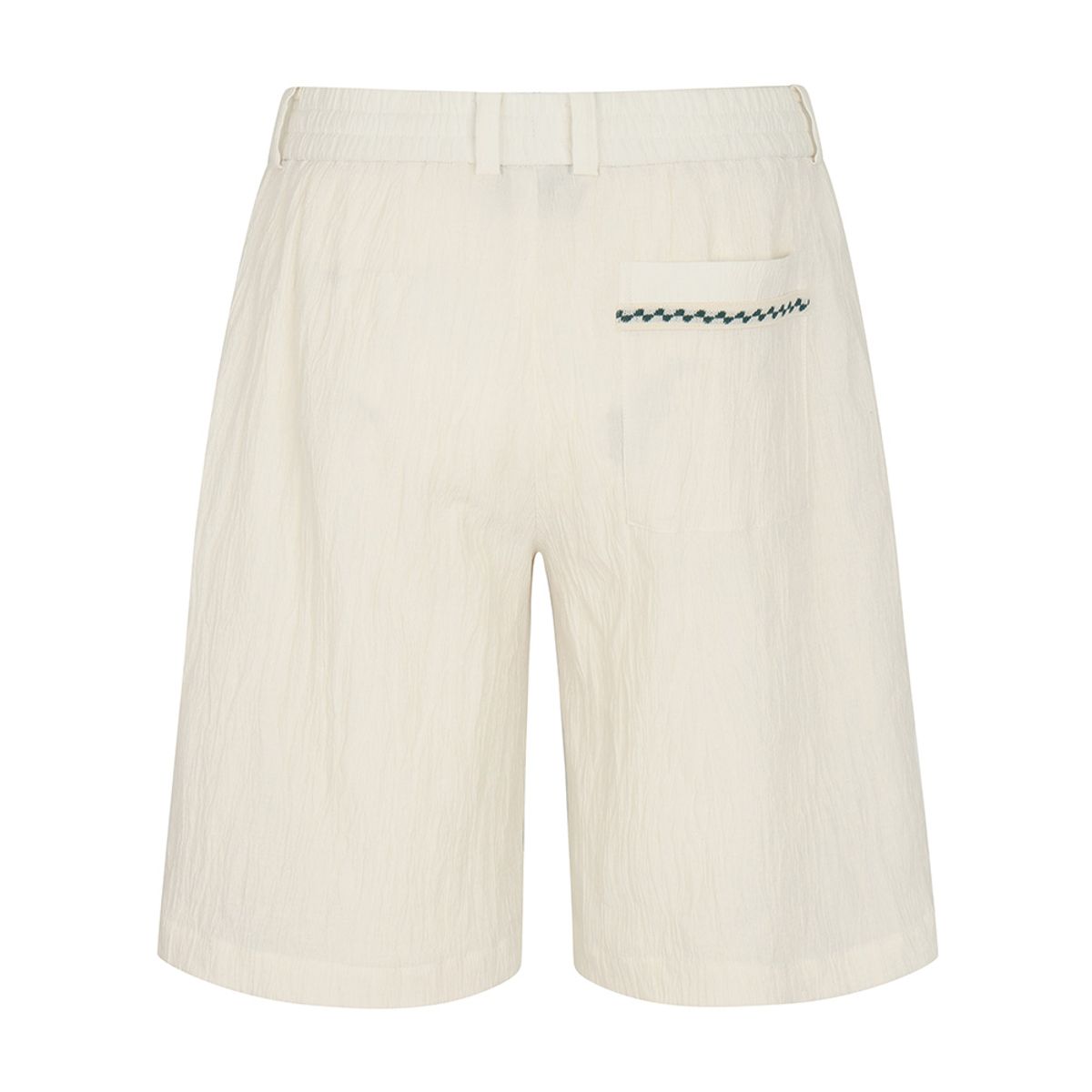 말본 골프(MALBON GOLF) 썸머 플리츠 하프팬츠 MINT IVORY (MAN)