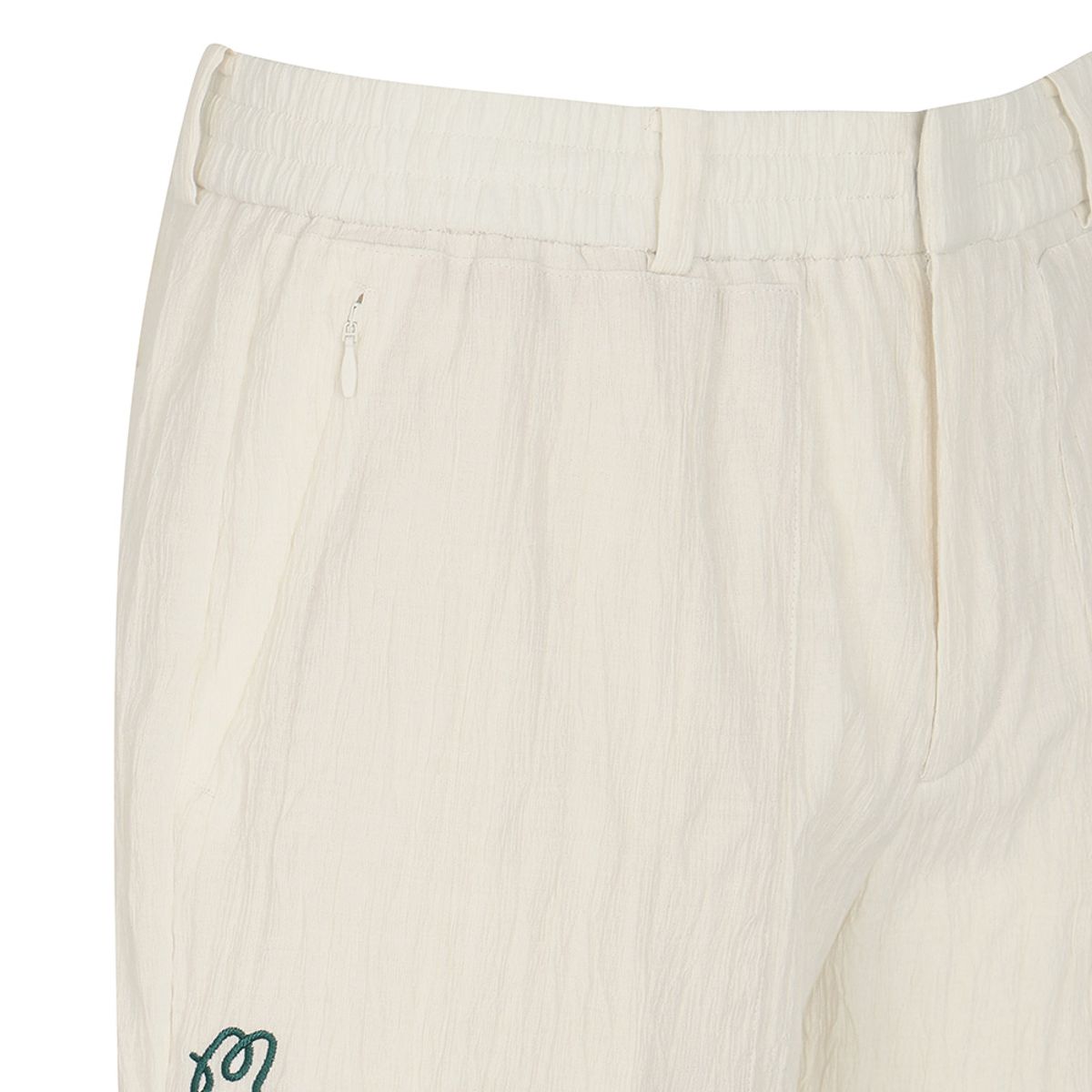 말본 골프(MALBON GOLF) 썸머 플리츠 하프팬츠 MINT IVORY (MAN)