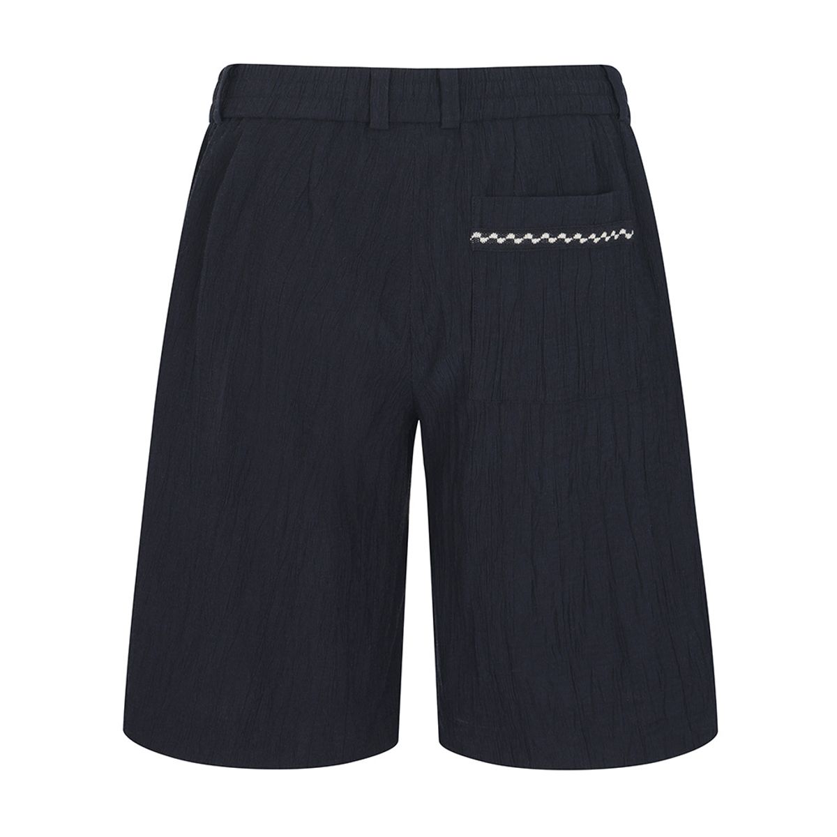 말본 골프(MALBON GOLF) 썸머 플리츠 하프팬츠 NAVY (MAN)