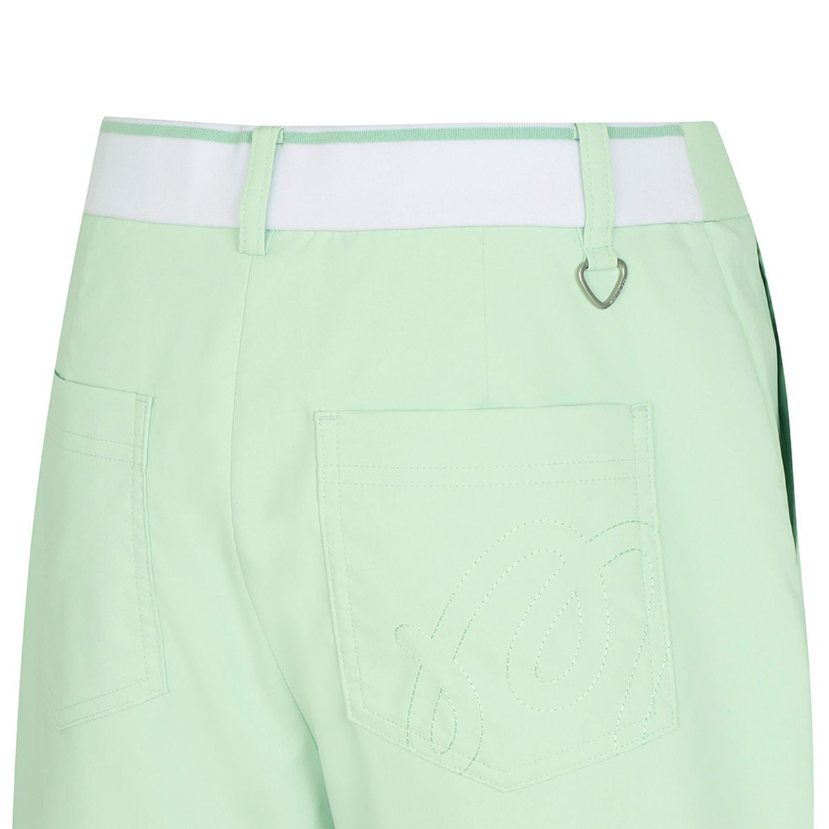말본 골프(MALBON GOLF) 라이트웨이트 썸머 하프 팬츠 MINT GREEN (WOMAN)
