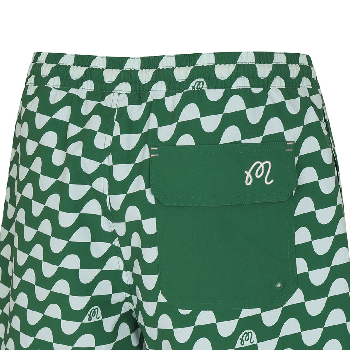 말본 골프(MALBON GOLF) 올 오버 패턴 프린트 보드 숏 GREEN (MAN)