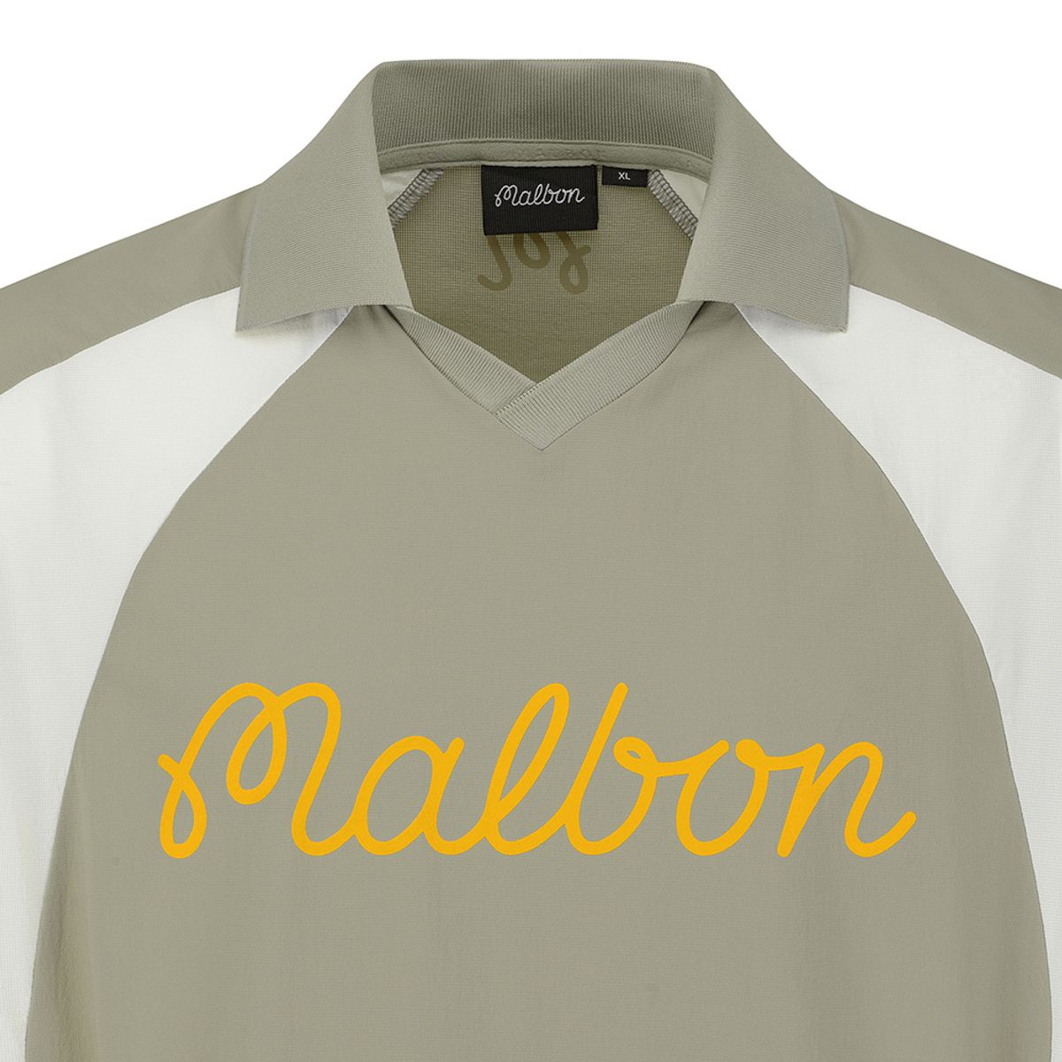 말본 골프(MALBON GOLF) 에어 블록 카라 피스테 BROWN