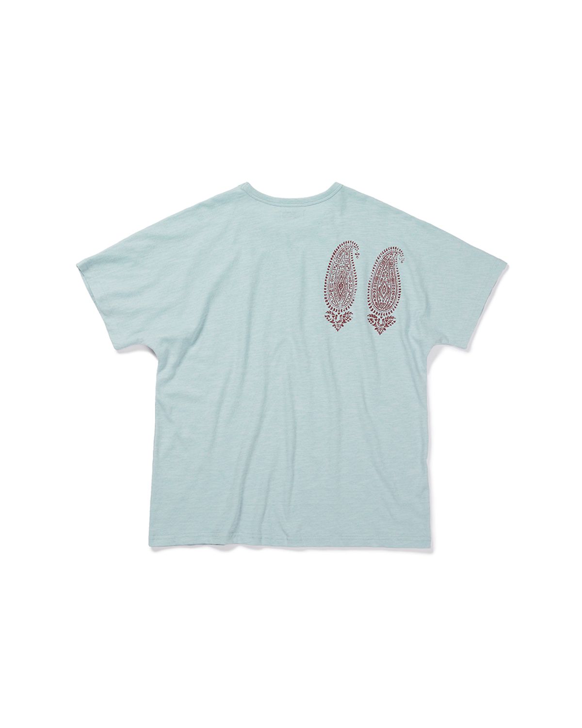 카락터(KARACTOR) Boteh half T-shirts / Lagoon