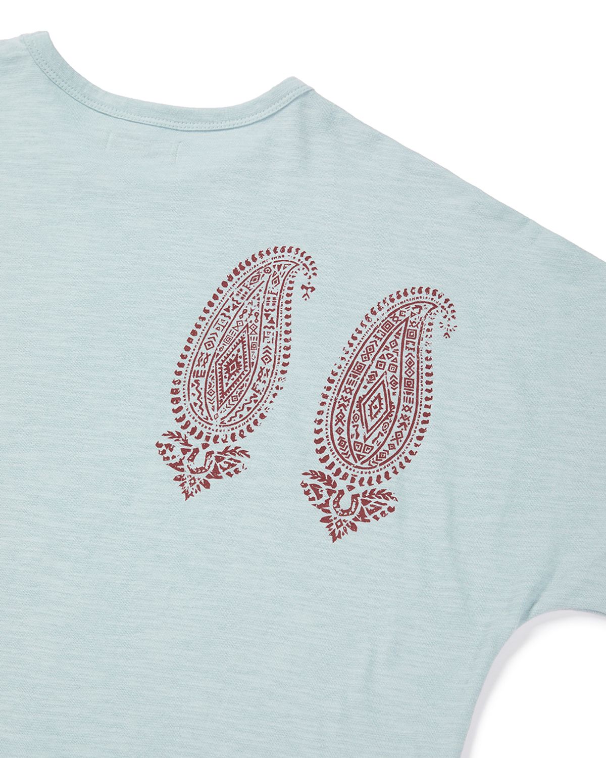 카락터(KARACTOR) Boteh half T-shirts / Lagoon