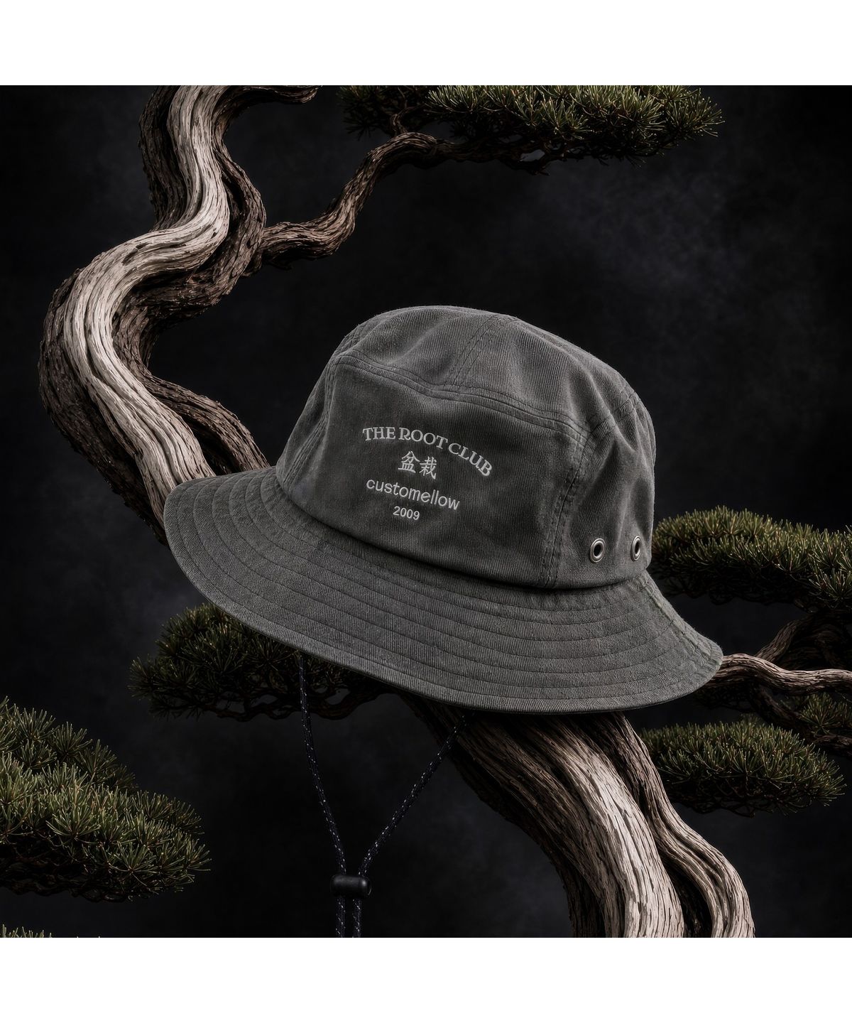 커스텀멜로우(CUSTOMELLOW) [TRC Bonsai] Gardener Bucket Hat CARAX26591KHX