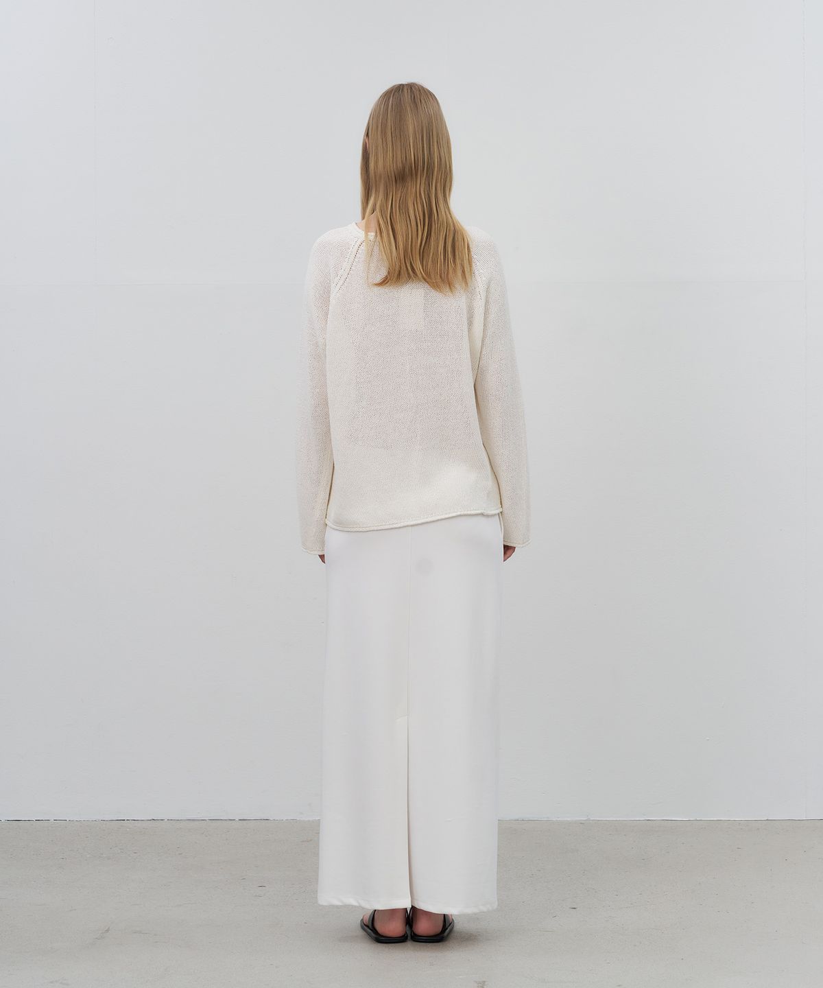 로트(LOTE) Crepe String Skirt_3 Color