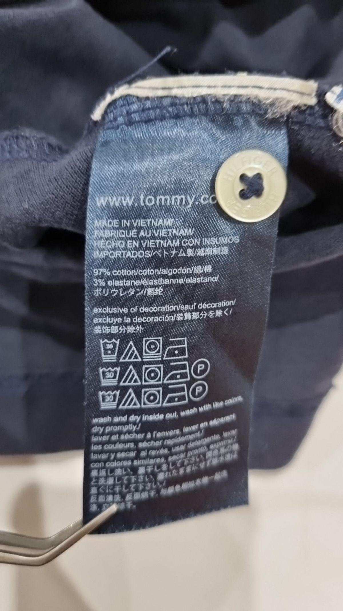 타미힐피거(TOMMY HILFIGER) 피케/카라 티셔츠 L