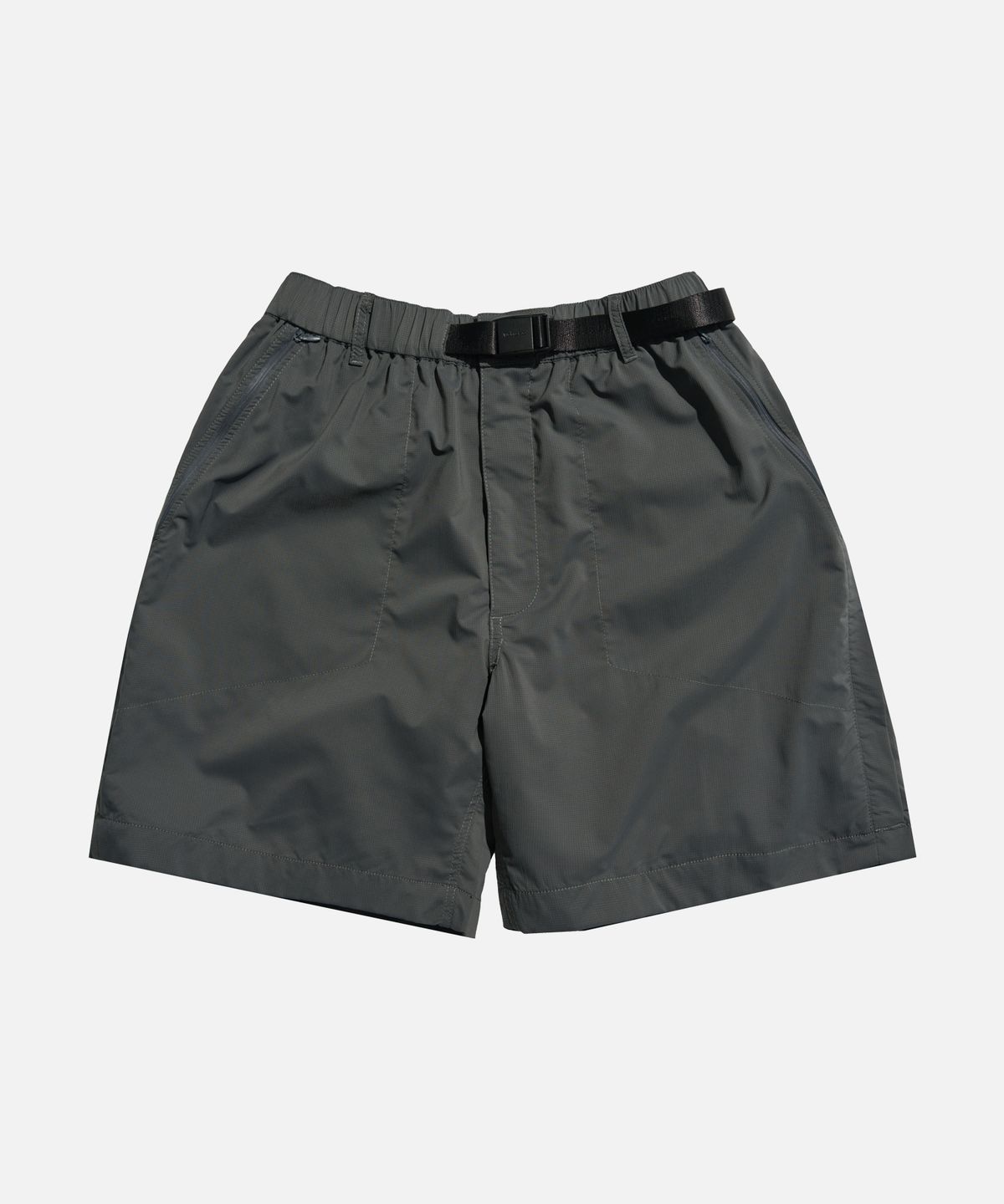미드업데이트(MIDUPDATE) Active Nylon Ripstop Shorts gray
