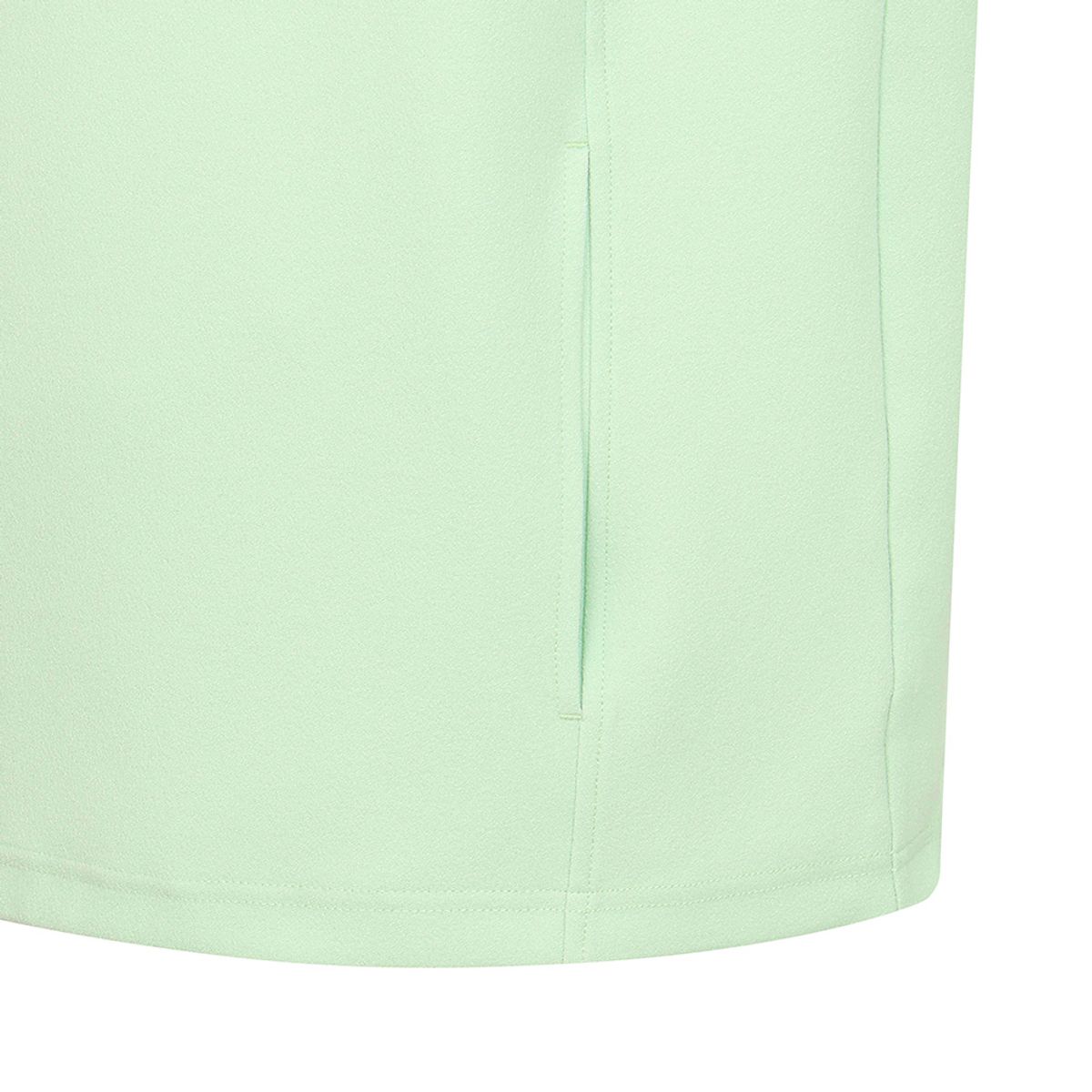 말본 골프(MALBON GOLF) 썸머 테리 세미오버핏 하프집 티셔츠 MINT GREEN