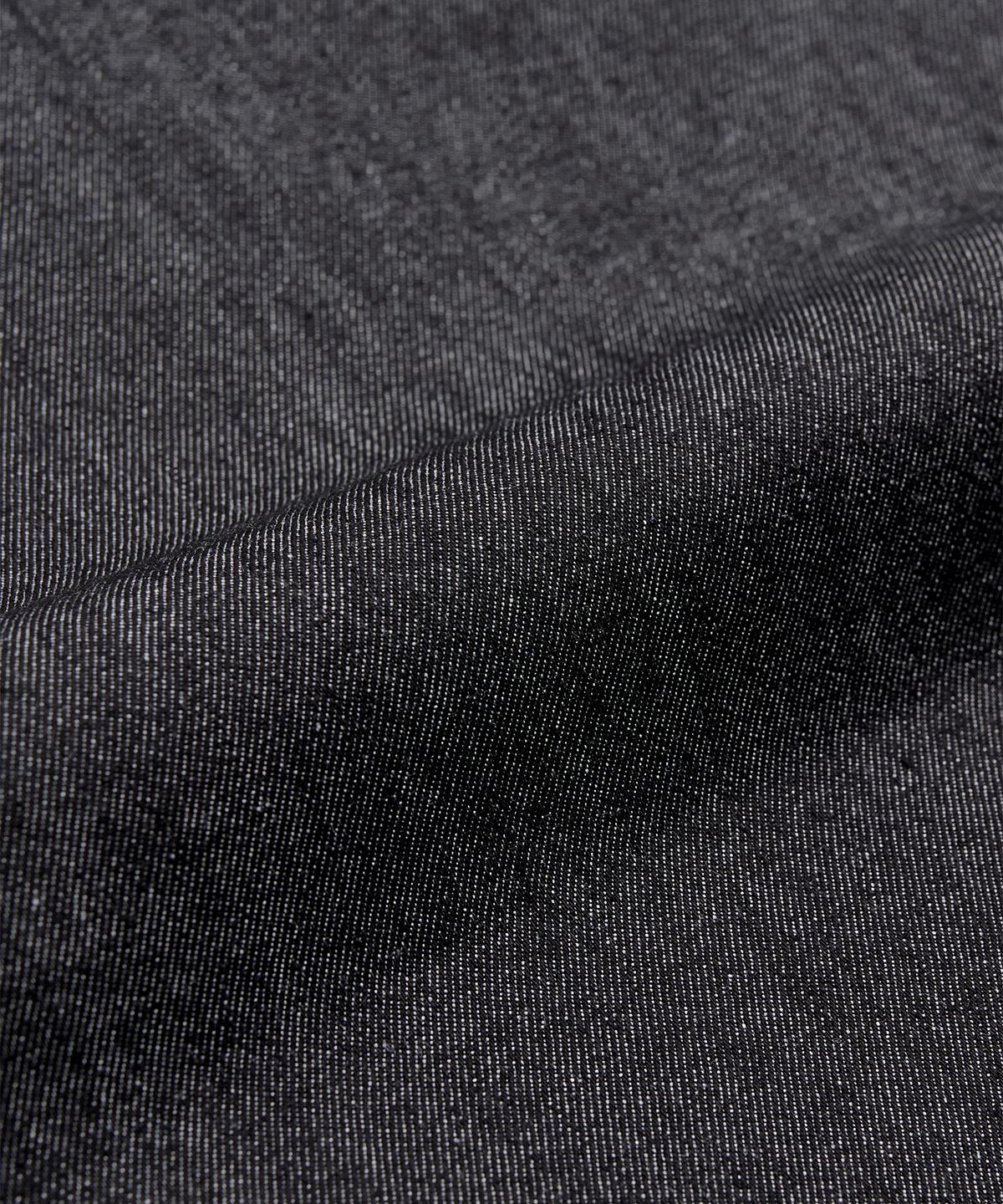 토피(TOFFEE) [여름 기획 원단] 커브드 배럴 데님 팬츠 (BLACK)