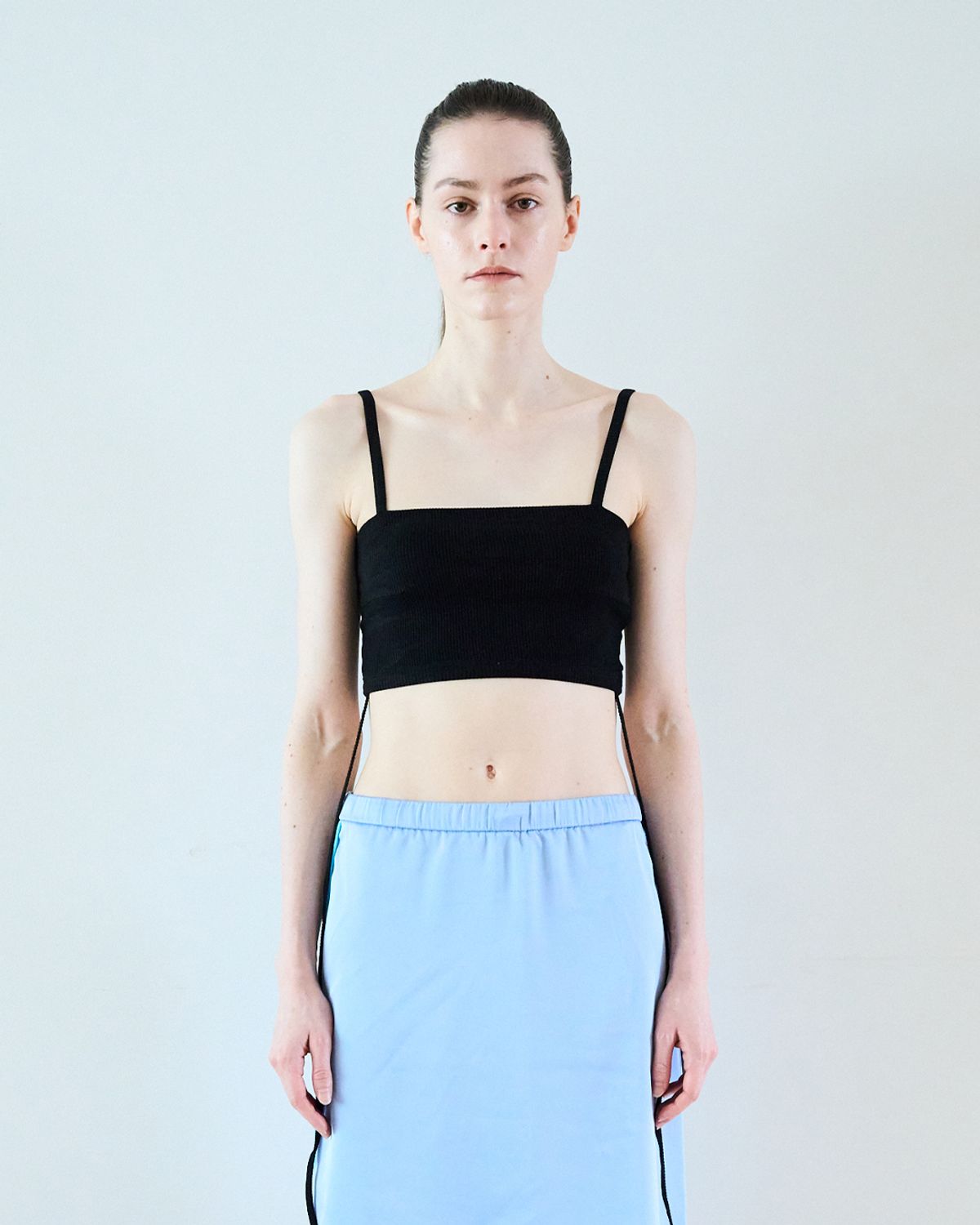 씬(SEEN) STRING TUBE TOP (Black)