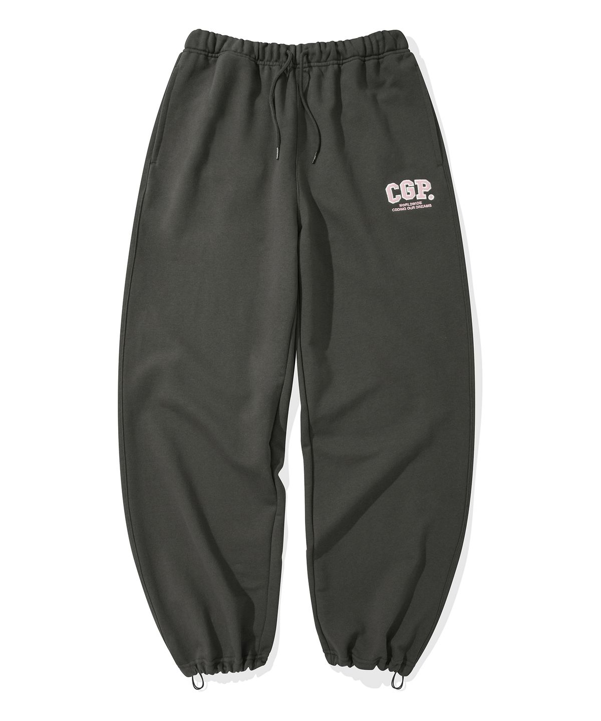 코드그라피(CGP) CGP 아치 로고 트레이닝 팬츠_차콜