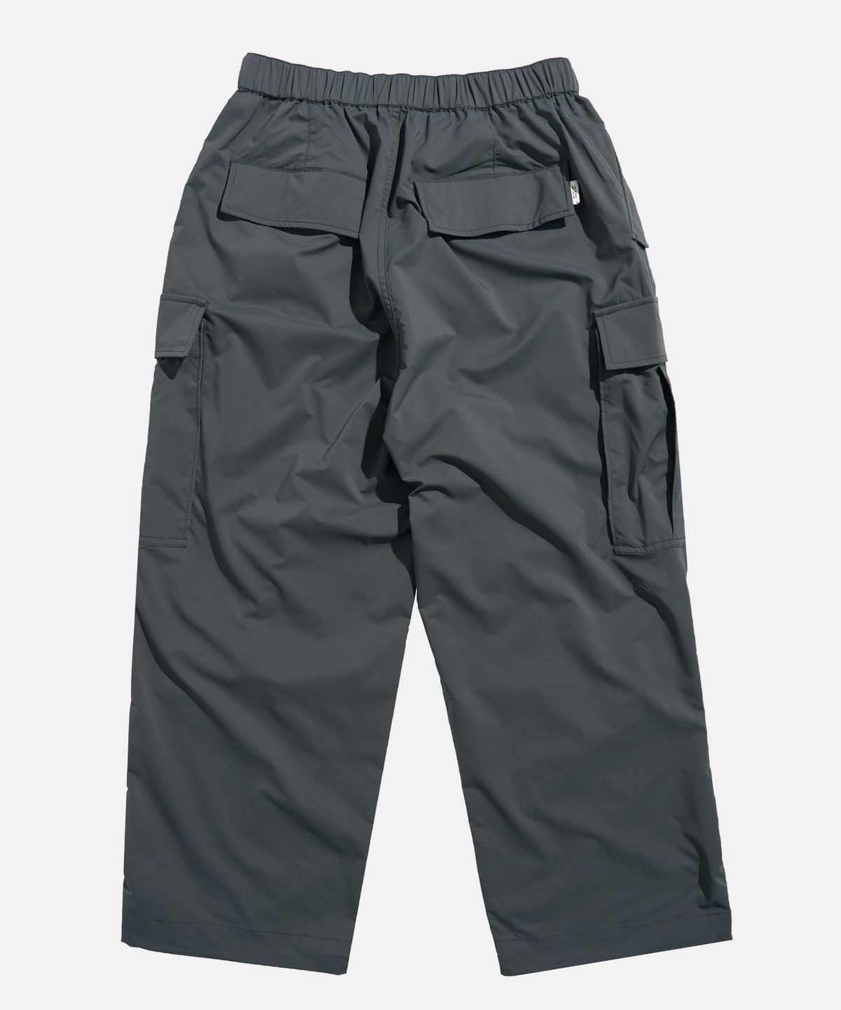 미드업데이트(MIDUPDATE) Volume Pleated Tech Cargo Pants gray