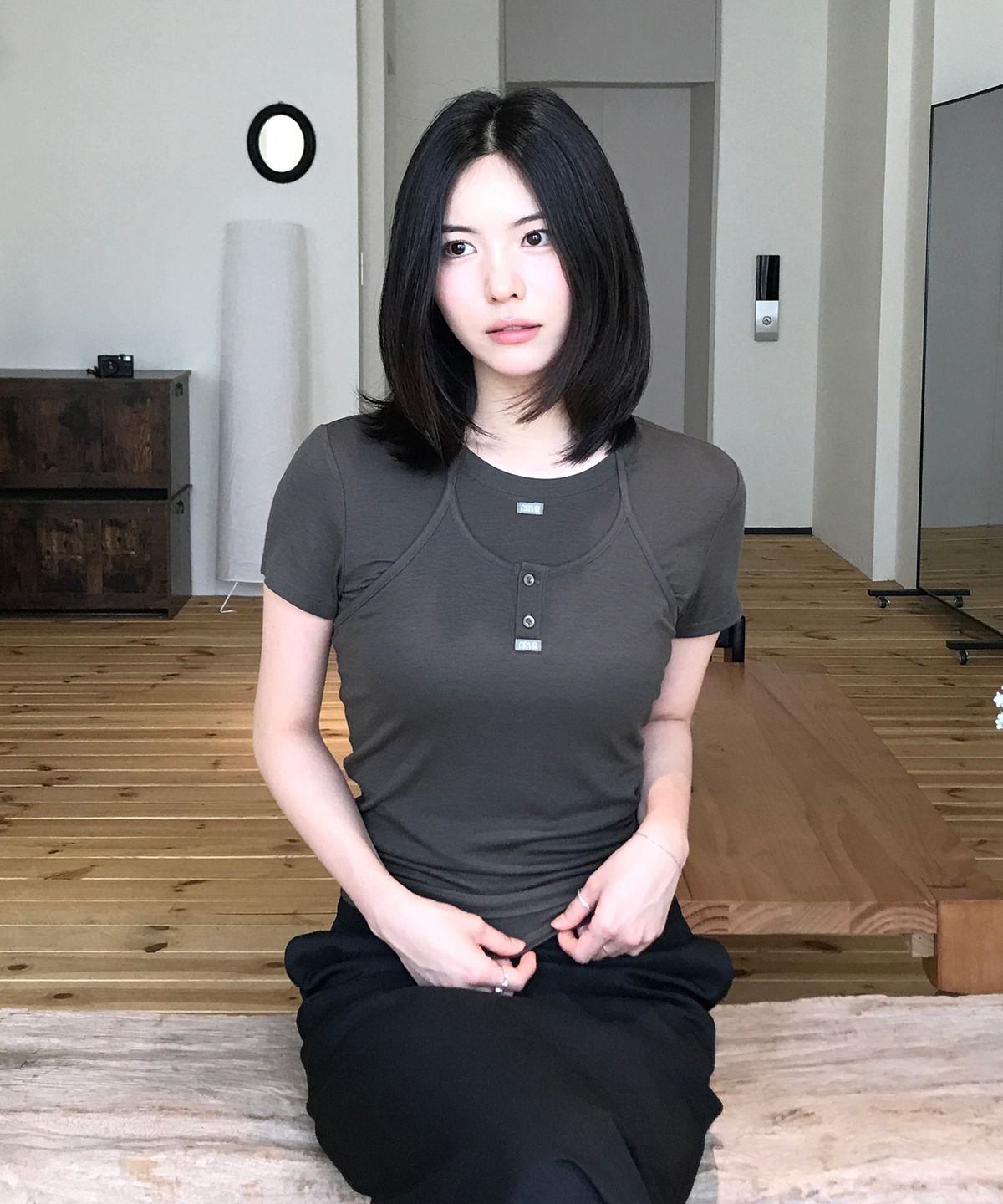 그로브(GROVE) PETAL COLLAR KNIT (4COLOR)