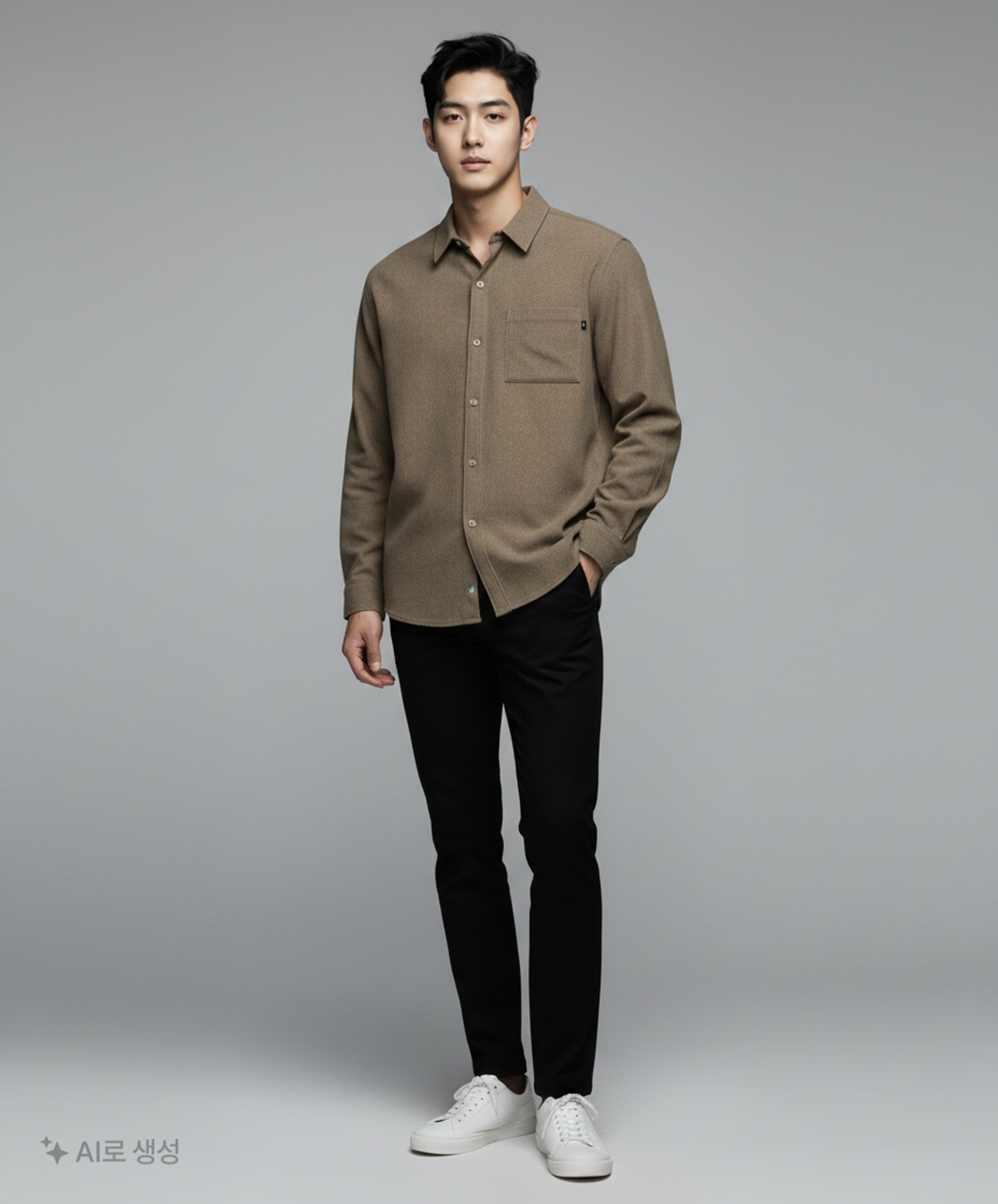 퍼스텝(PERSTEP) 캐주얼 셔츠 L