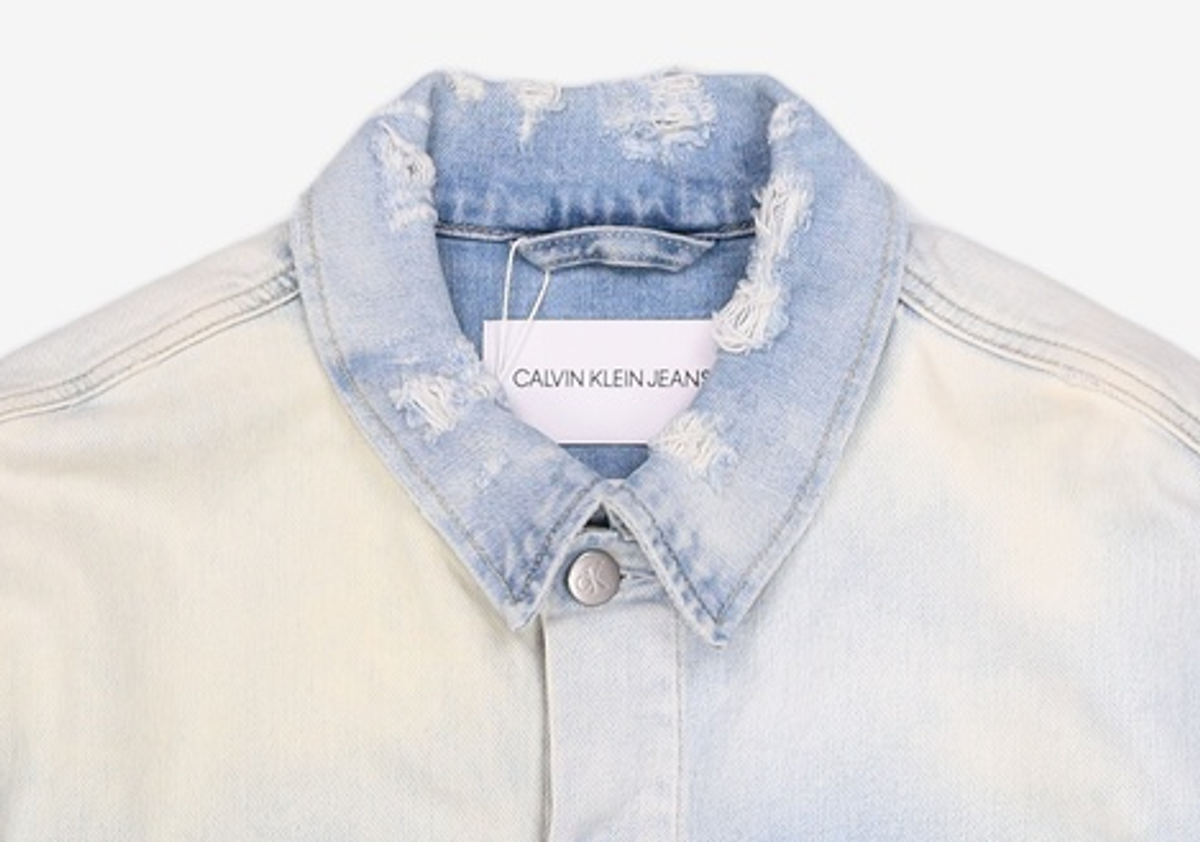 캘빈클라인 진(CALVIN KLEIN JEANS) 데님/트러커 재킷 XS